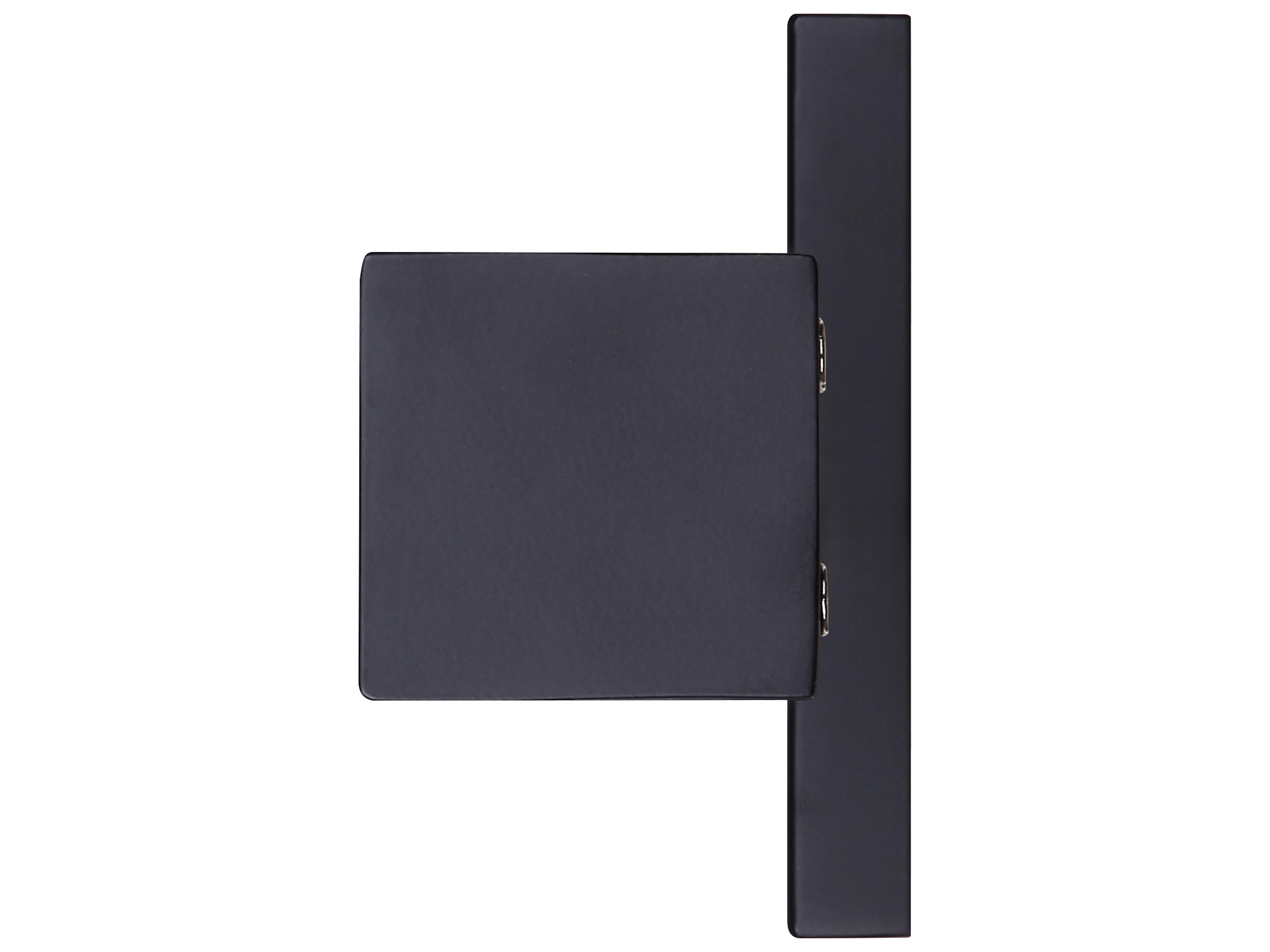 Canarm Jonah 1 -light Black LED Vanity Light