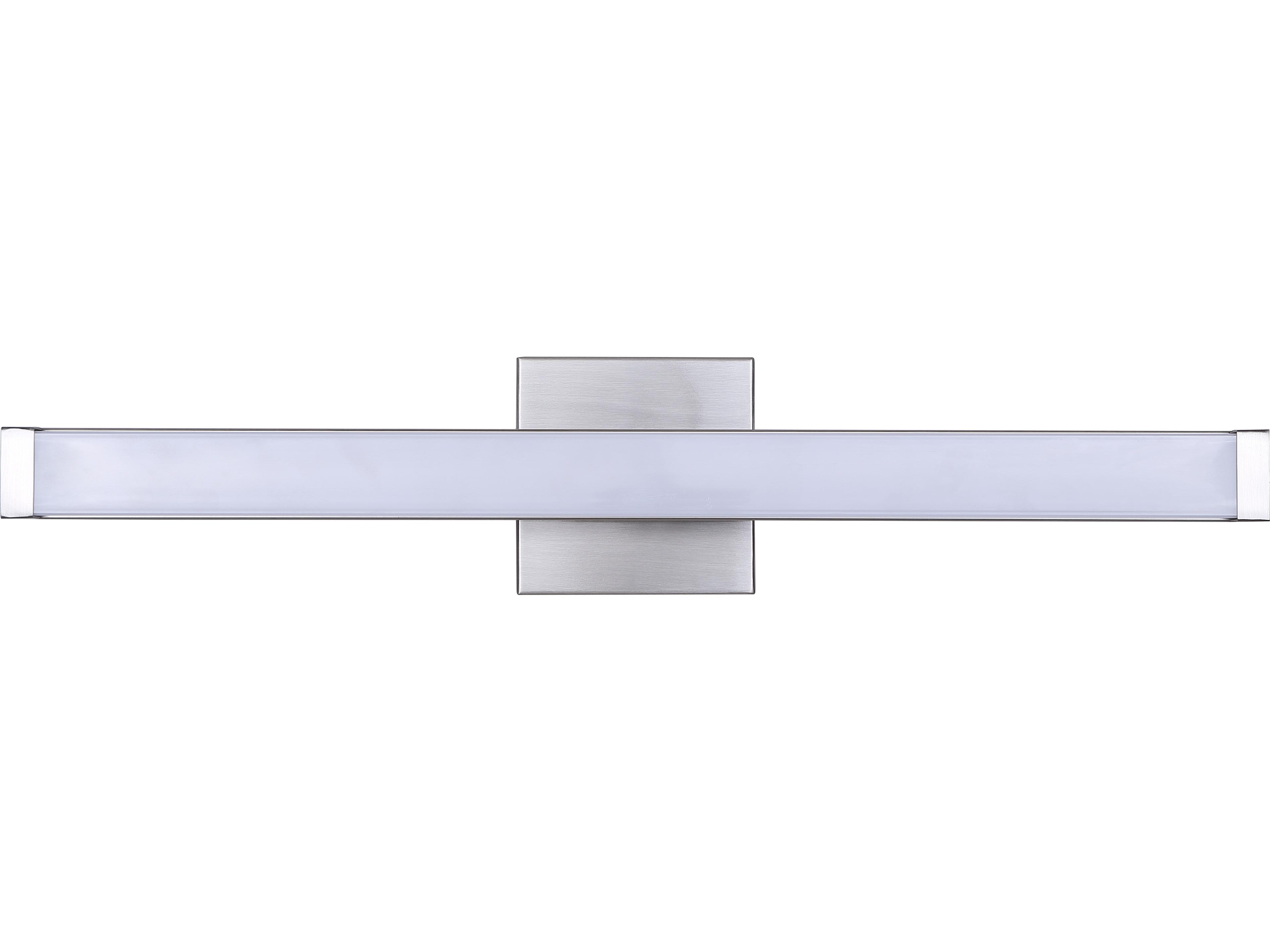 Canarm Jonah 1 -light Nickel LED Vanity Light