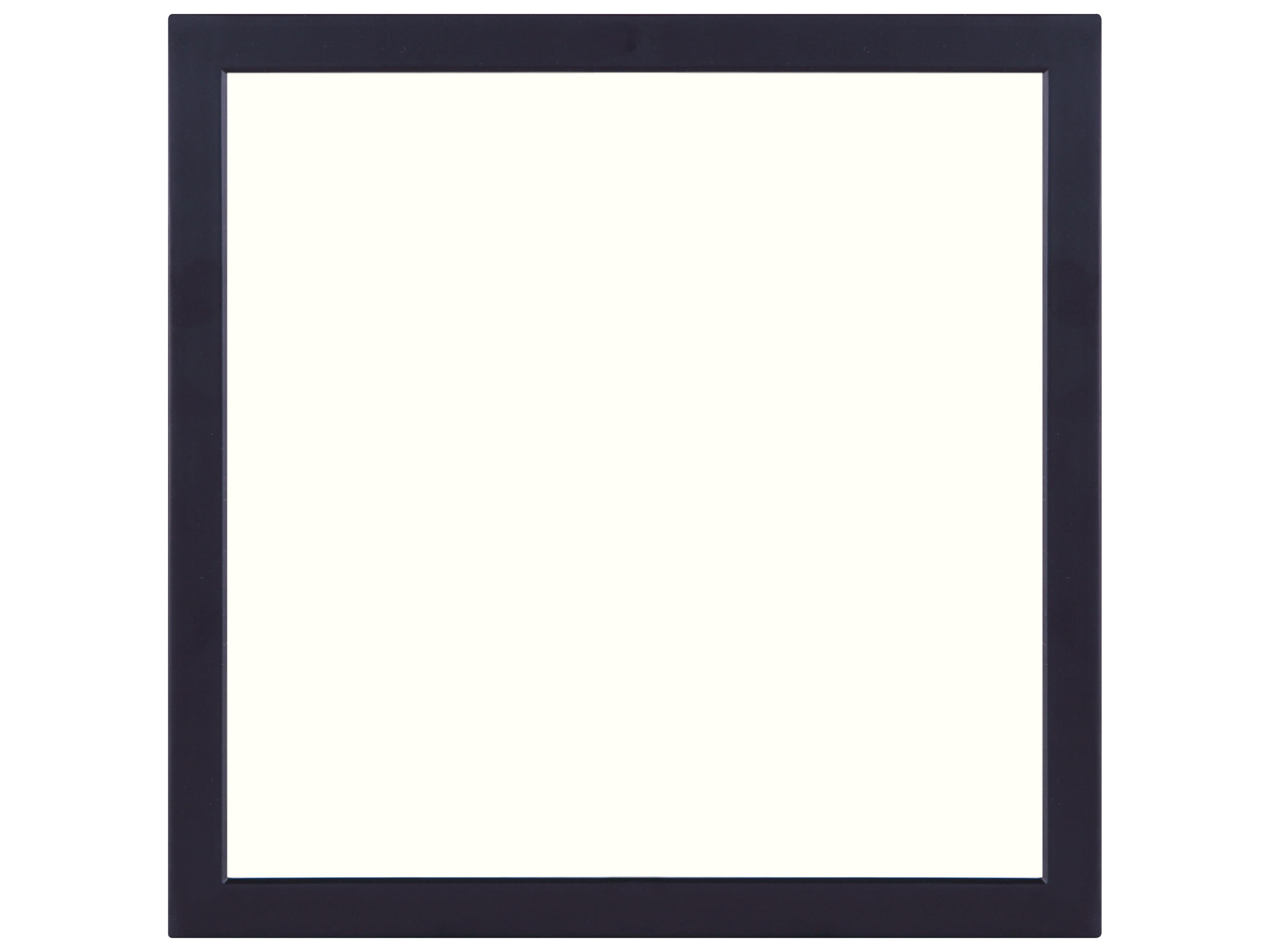 Canarm Led Square Disk Black LED Flush Mount