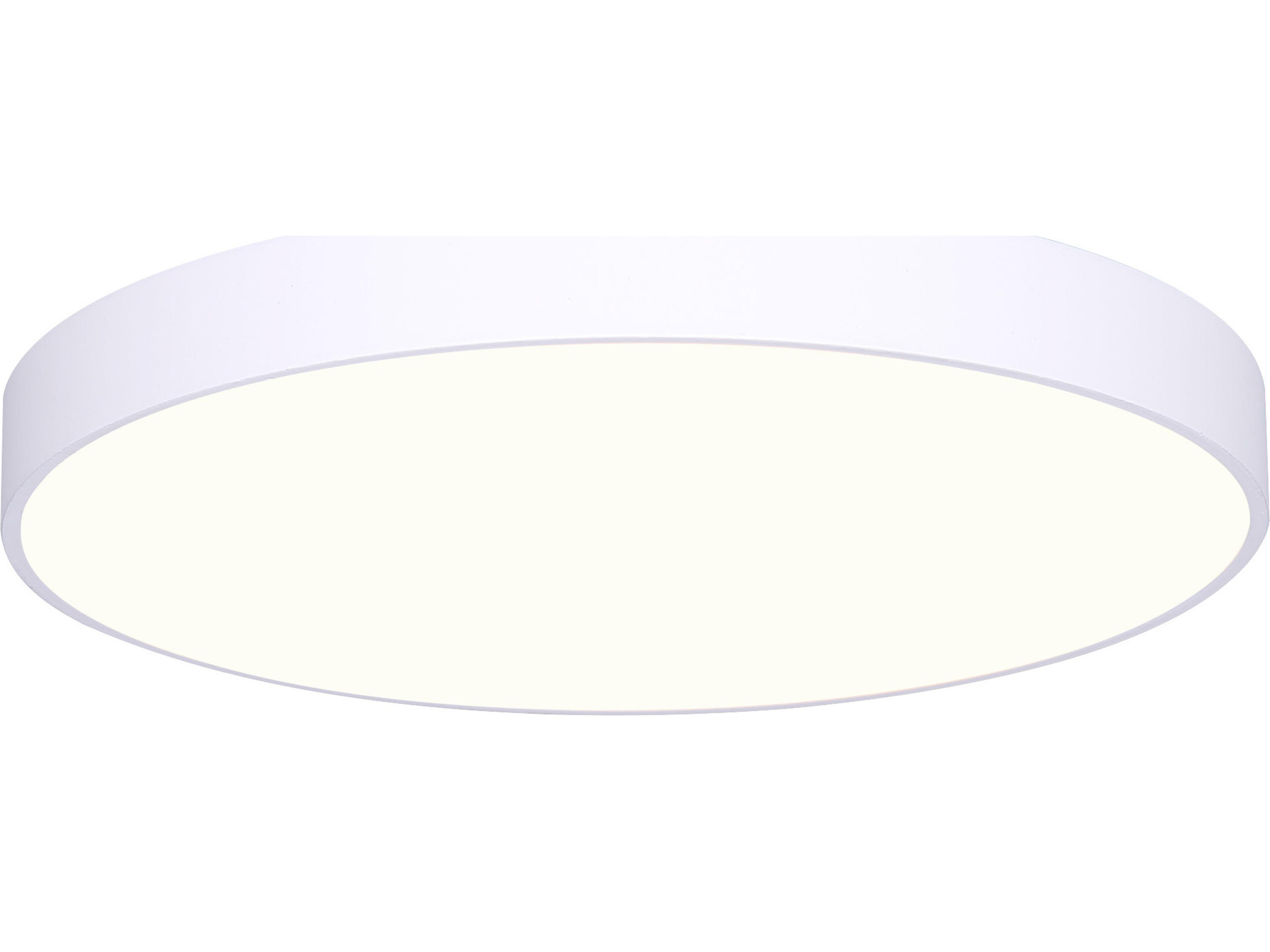 Led Edgeless Flush Mount White LED Round