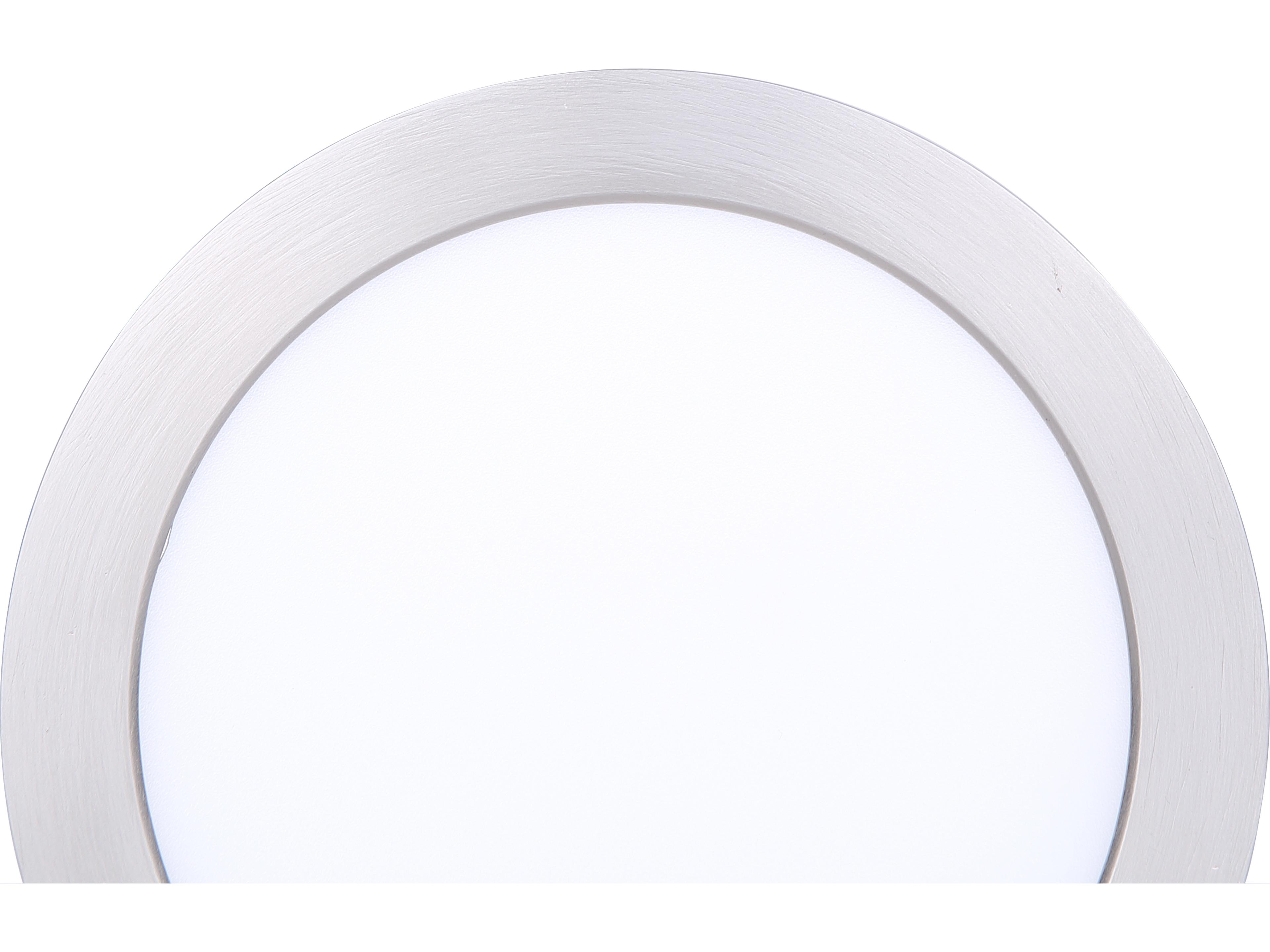 Canarm Led Round Disk Nickel LED Flush Mount