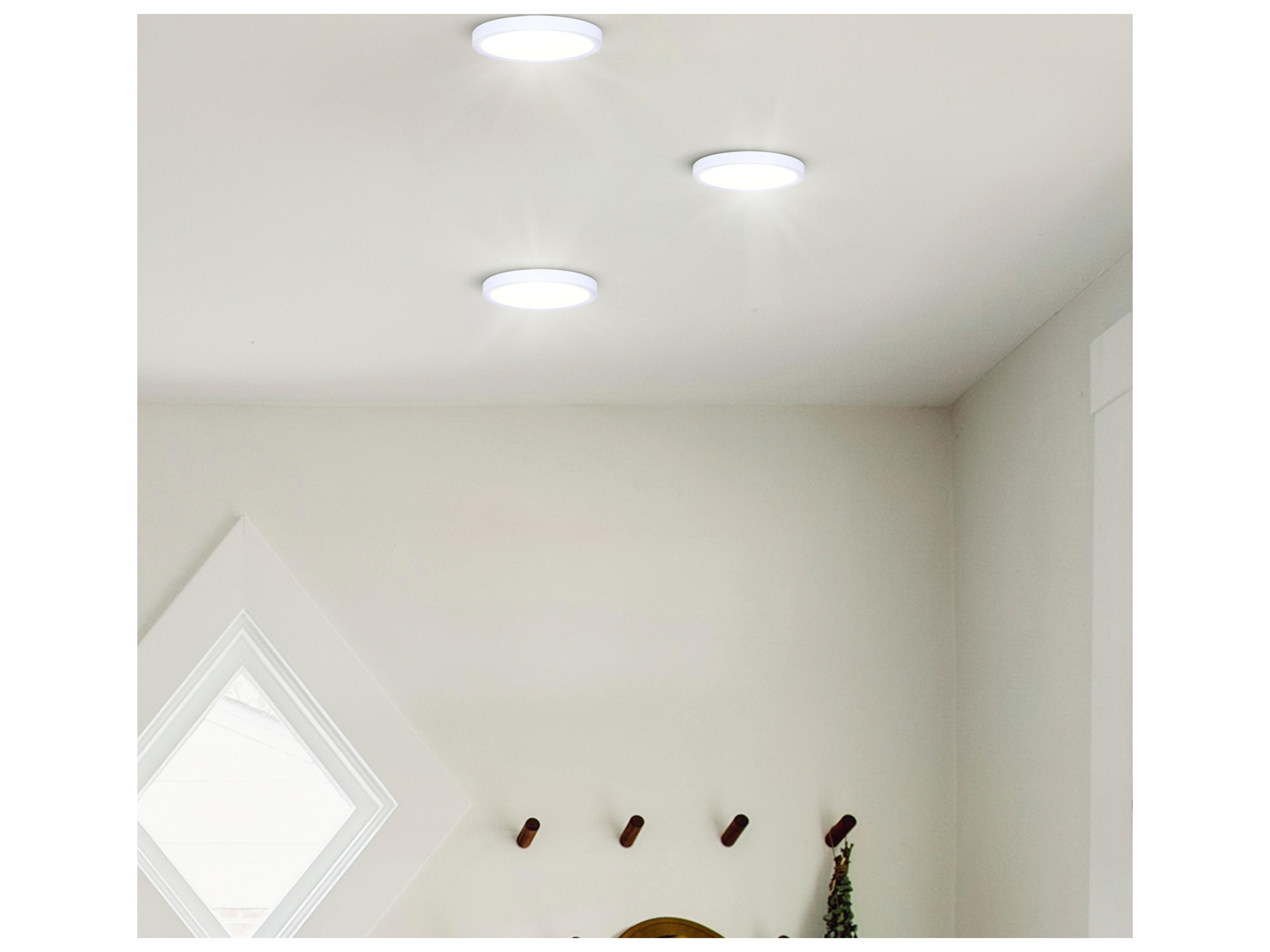 Canarm Led Round Disk White LED Flush Mount