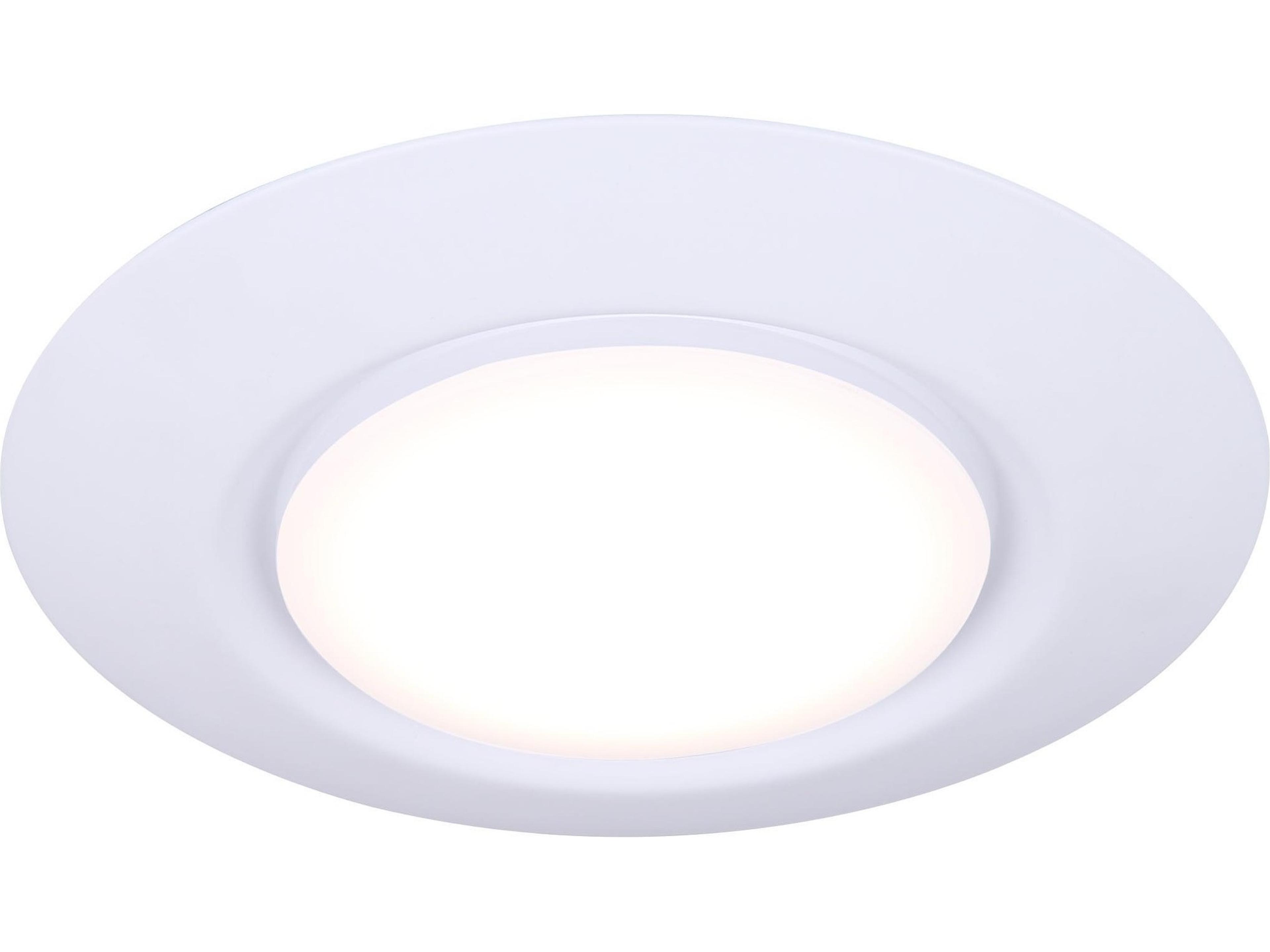 Led Disk White LED Round Flush Mount
