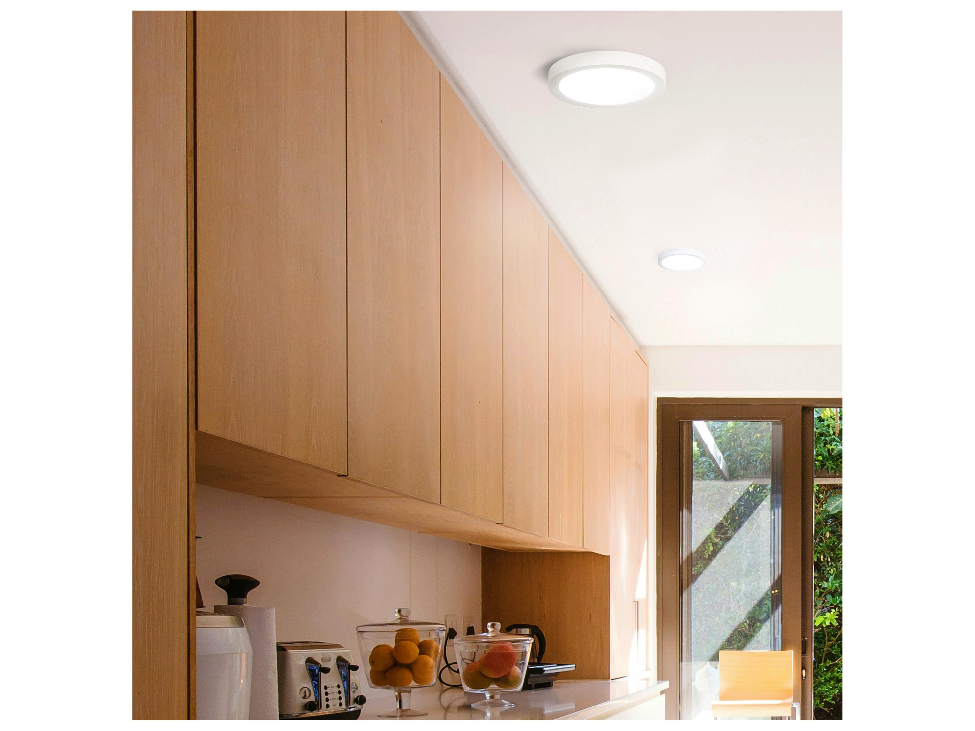 Canarm Led Round Disk White LED Flush Mount