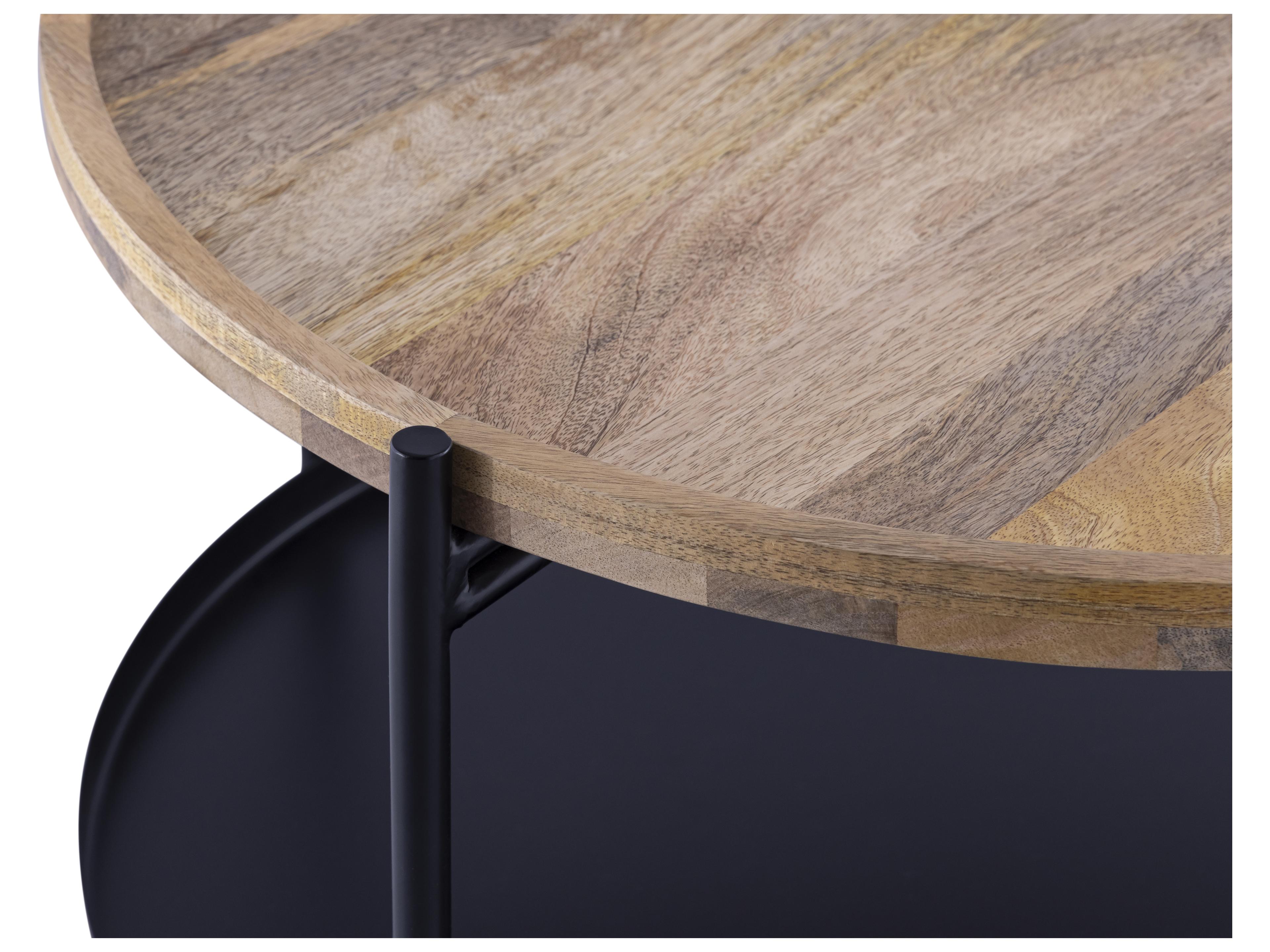 Canarm Calin Round Wood Coffee Table