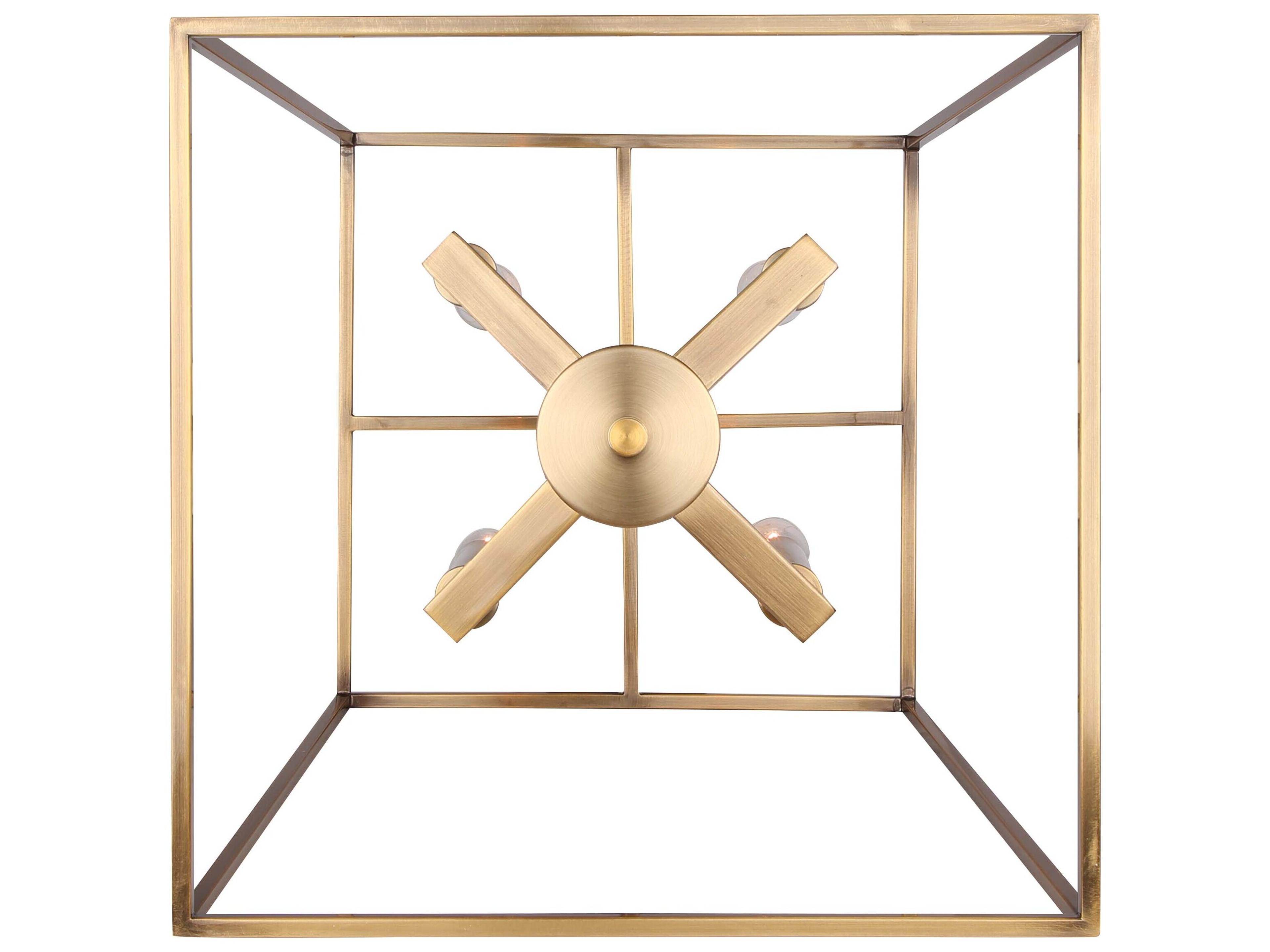 Canarm Coco 4 -light Gold Chandelier