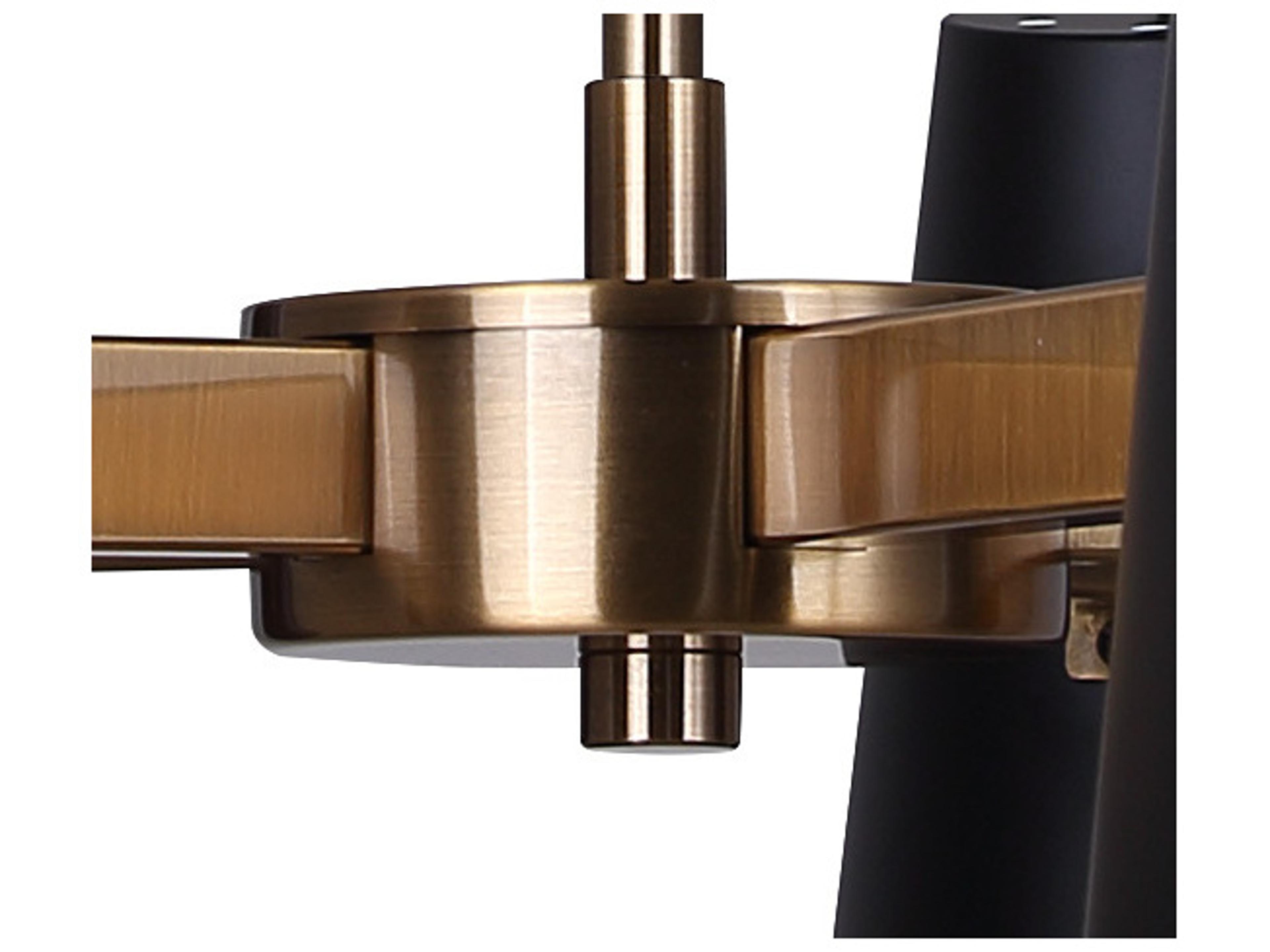 Canarm Harken 5 -light Black Chandelier