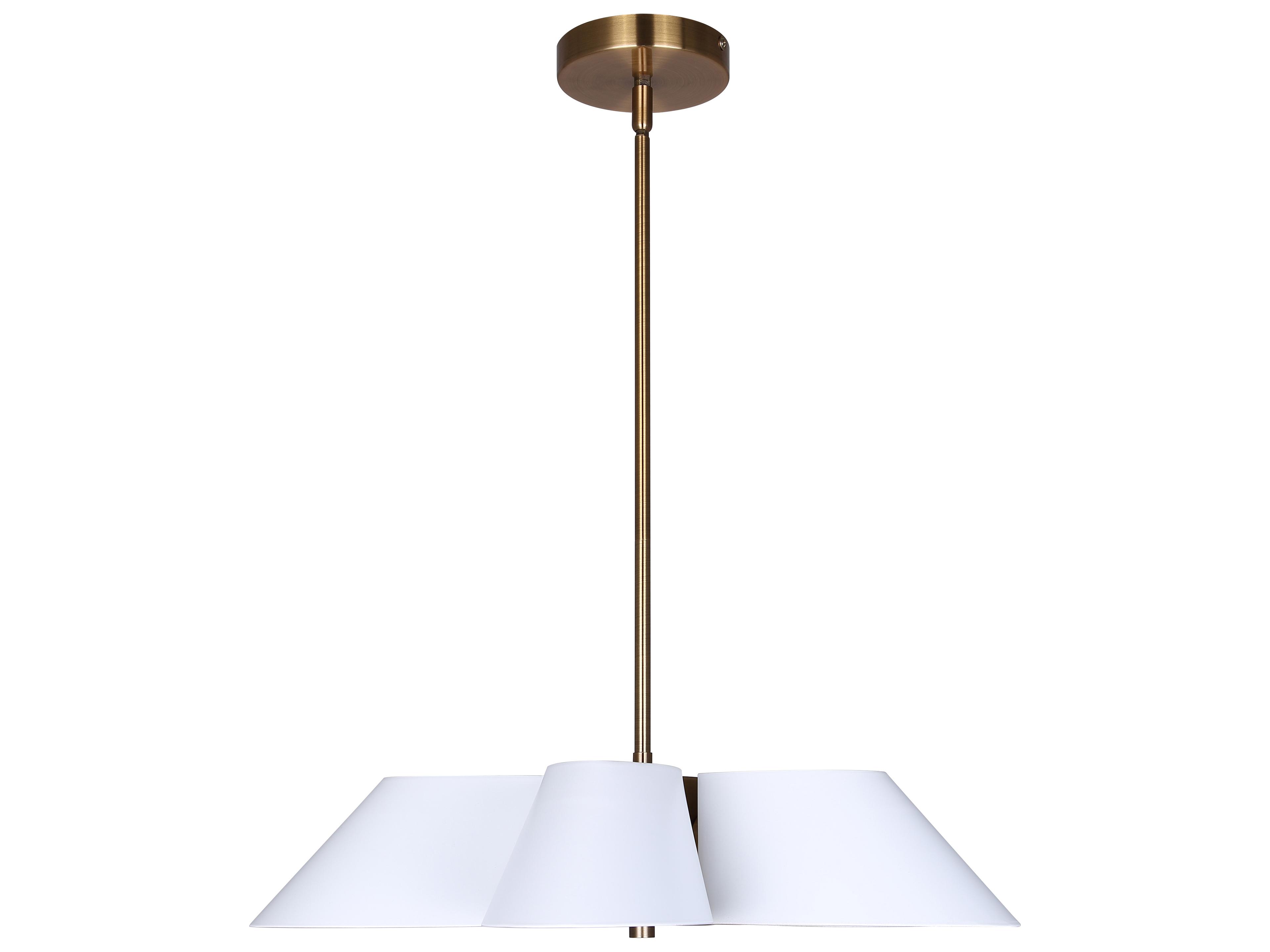 Canarm Daxton 5 -light White Chandelier