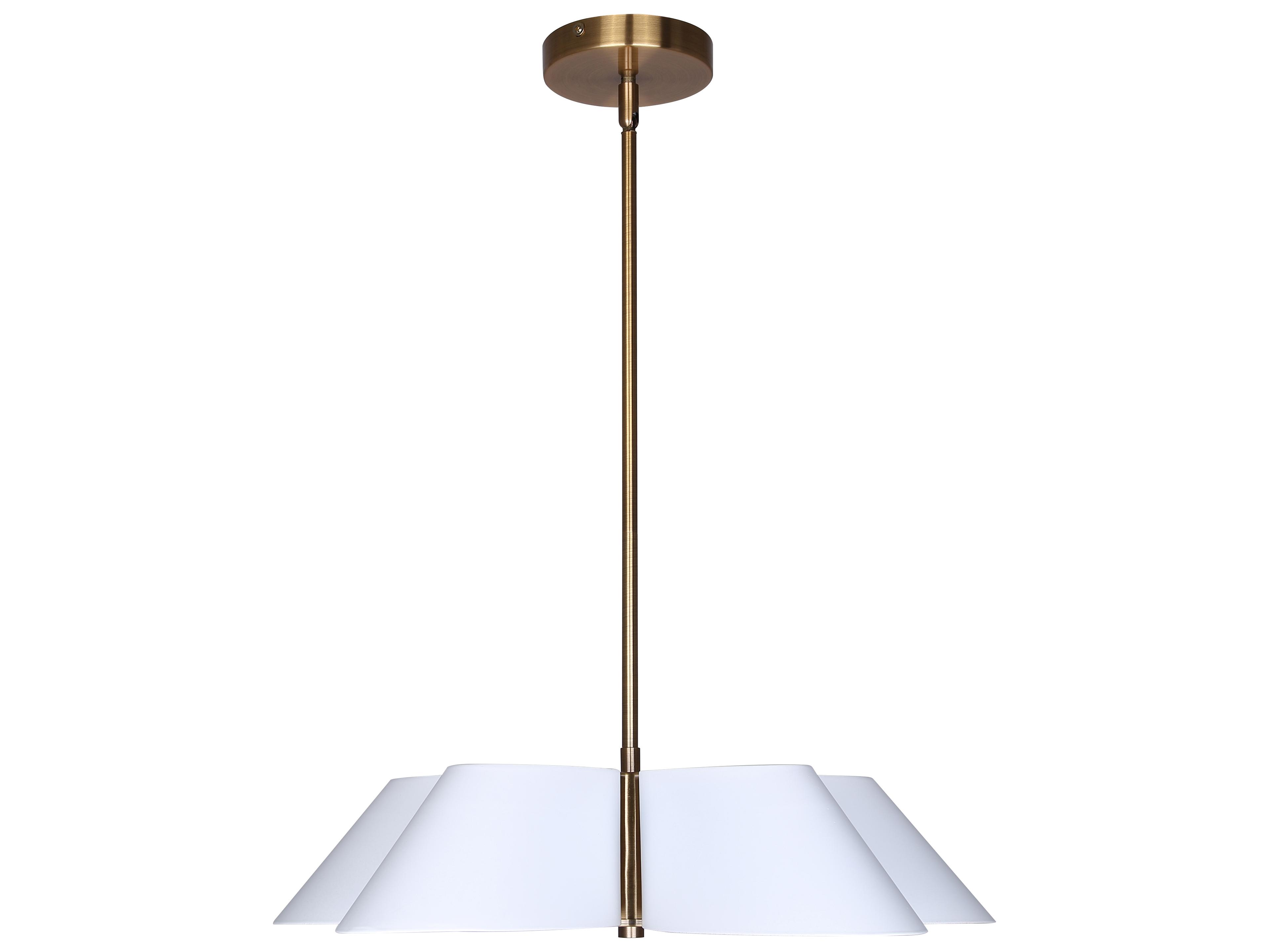 Canarm Daxton 5 -light White Chandelier