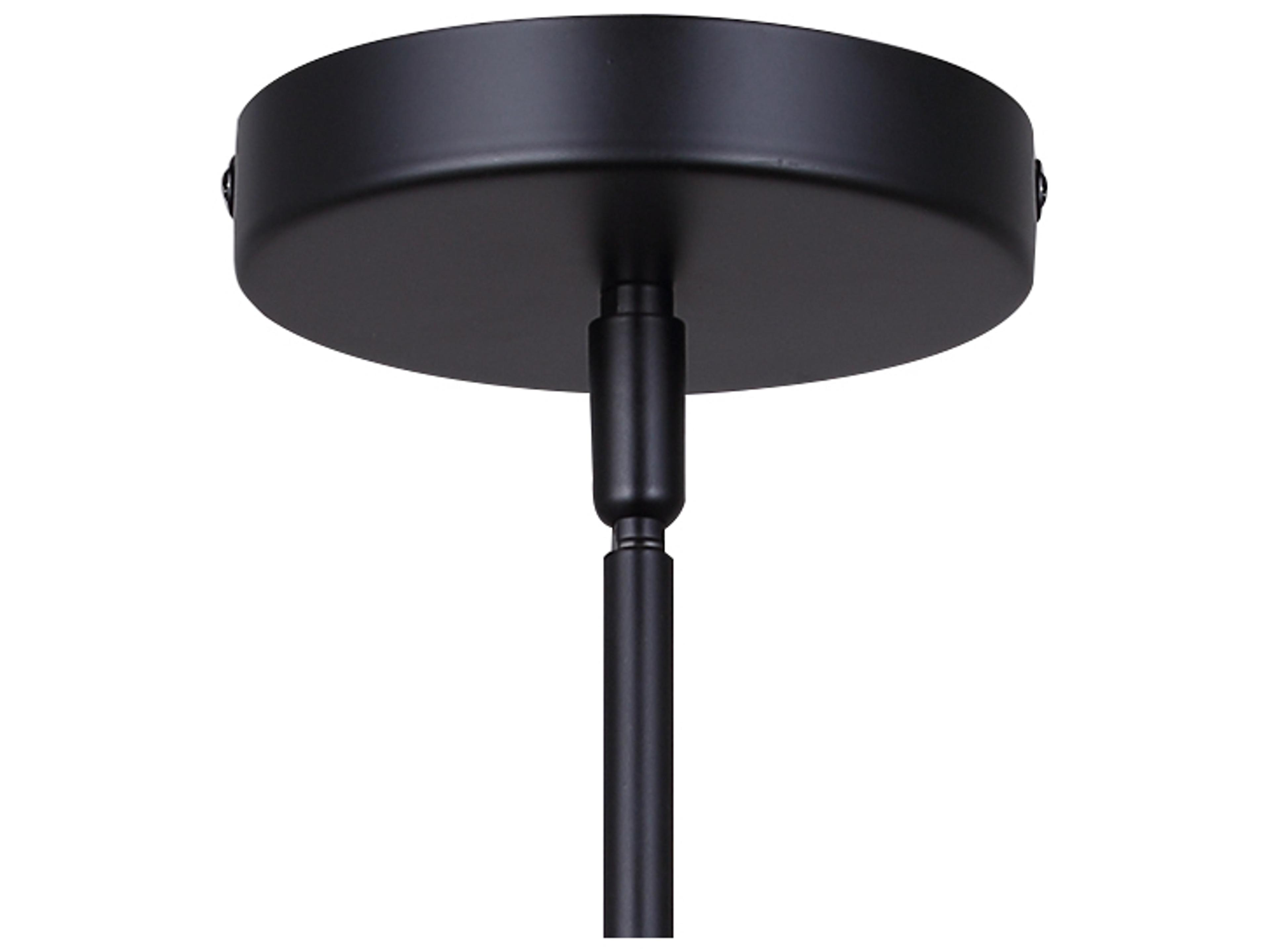 Canarm Payton 5 -light Black Chandelier