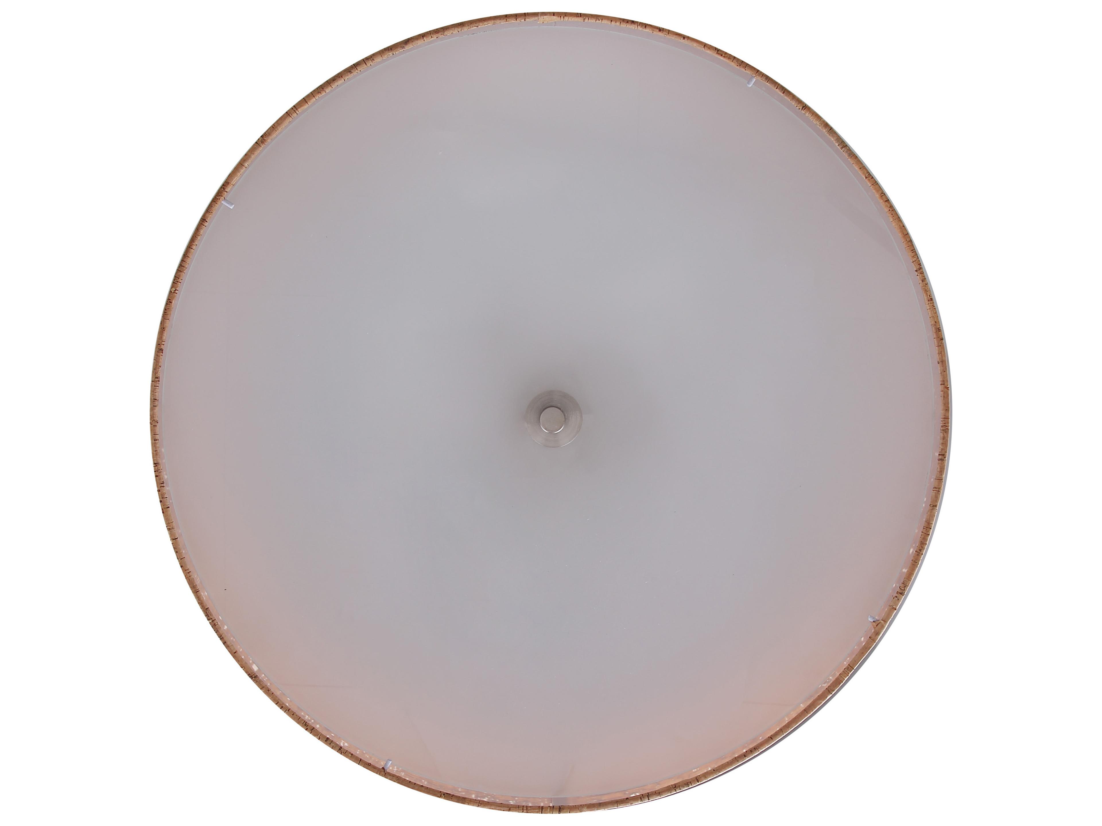 Canarm Eden 3 -light Nickel Drum Pendant