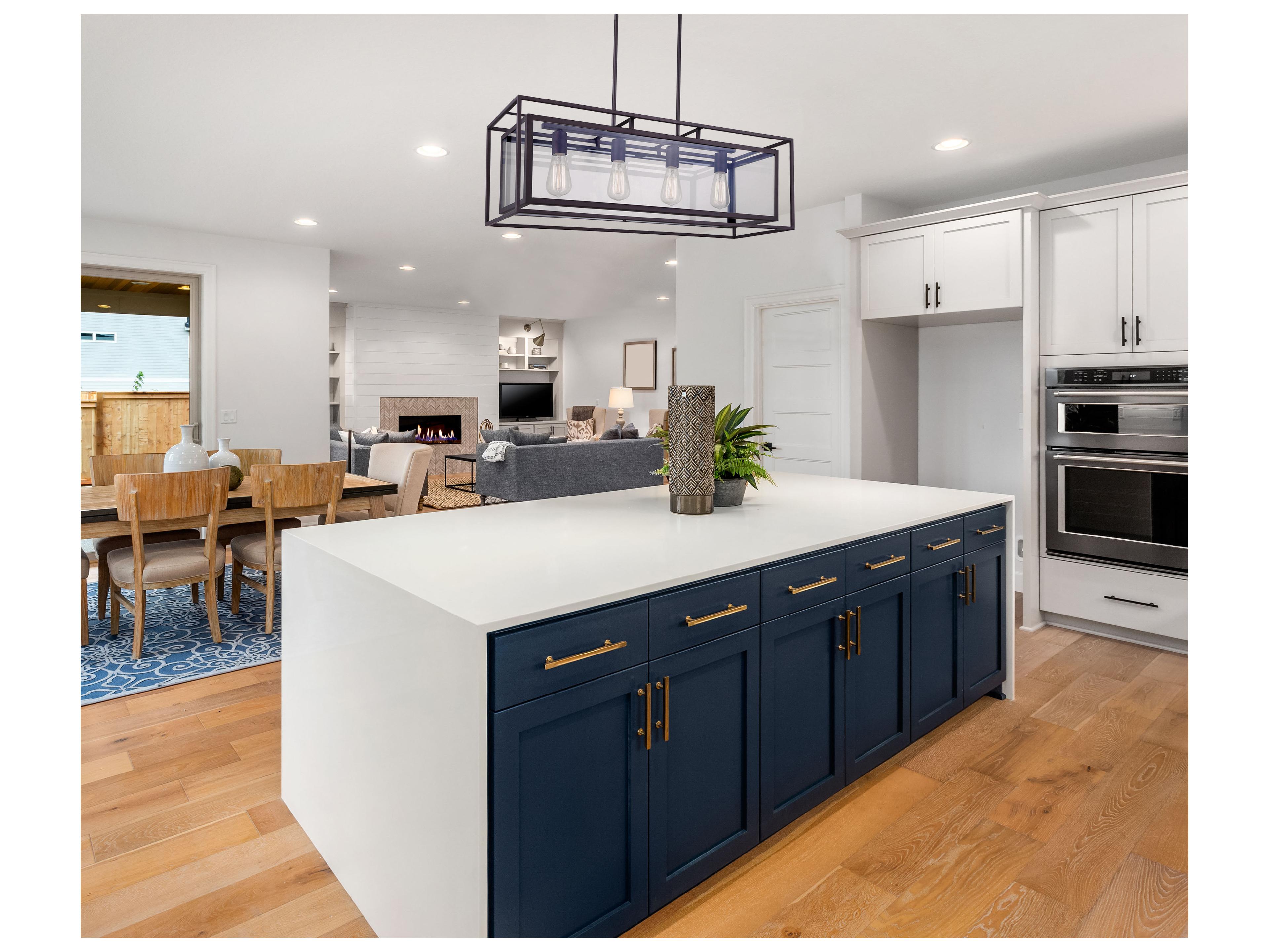 Canarm Isola 4 -light Bronze Chandelier