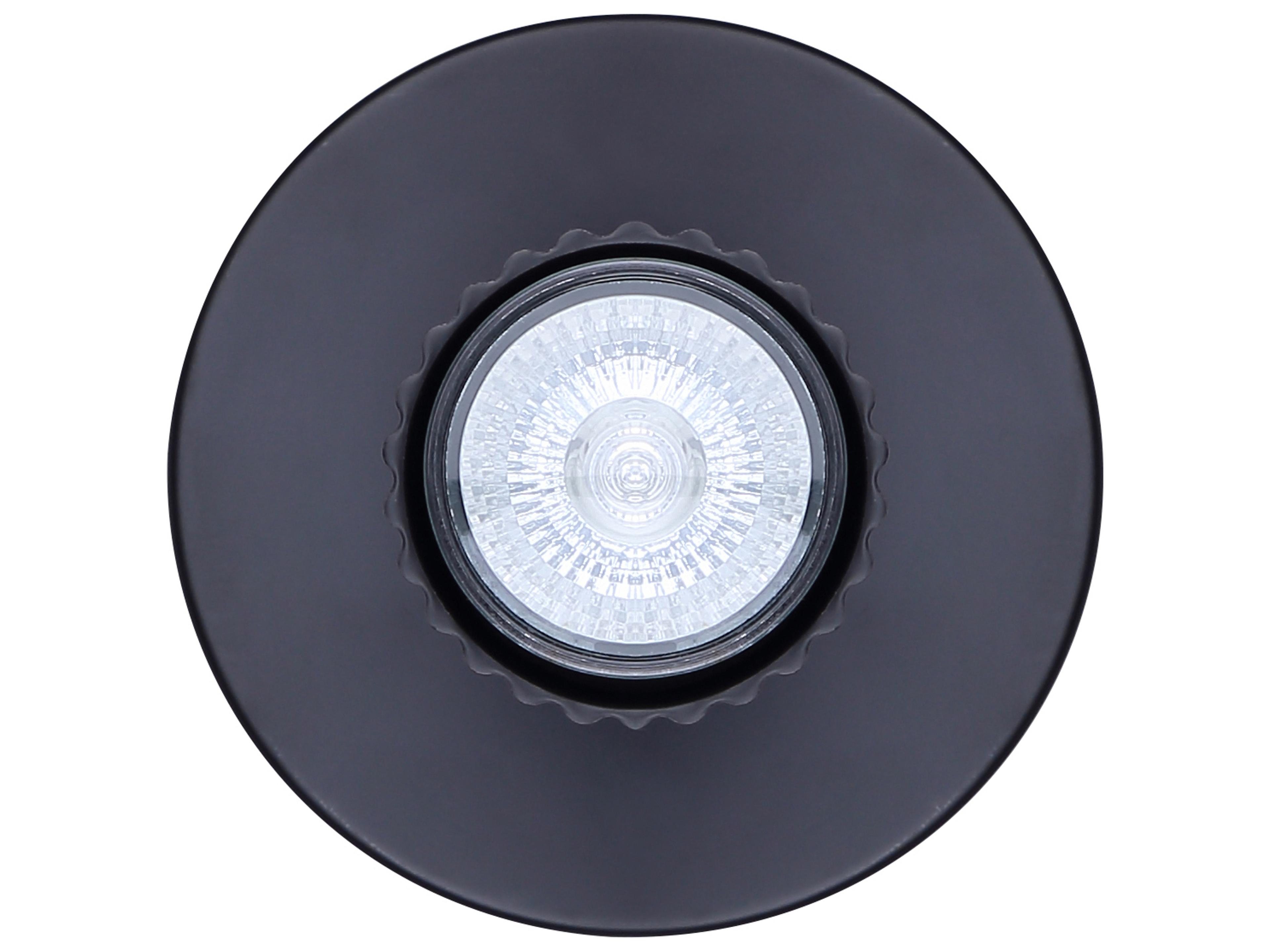 Canarm Rexton 1 -light Black LED Cylinder Spot Light