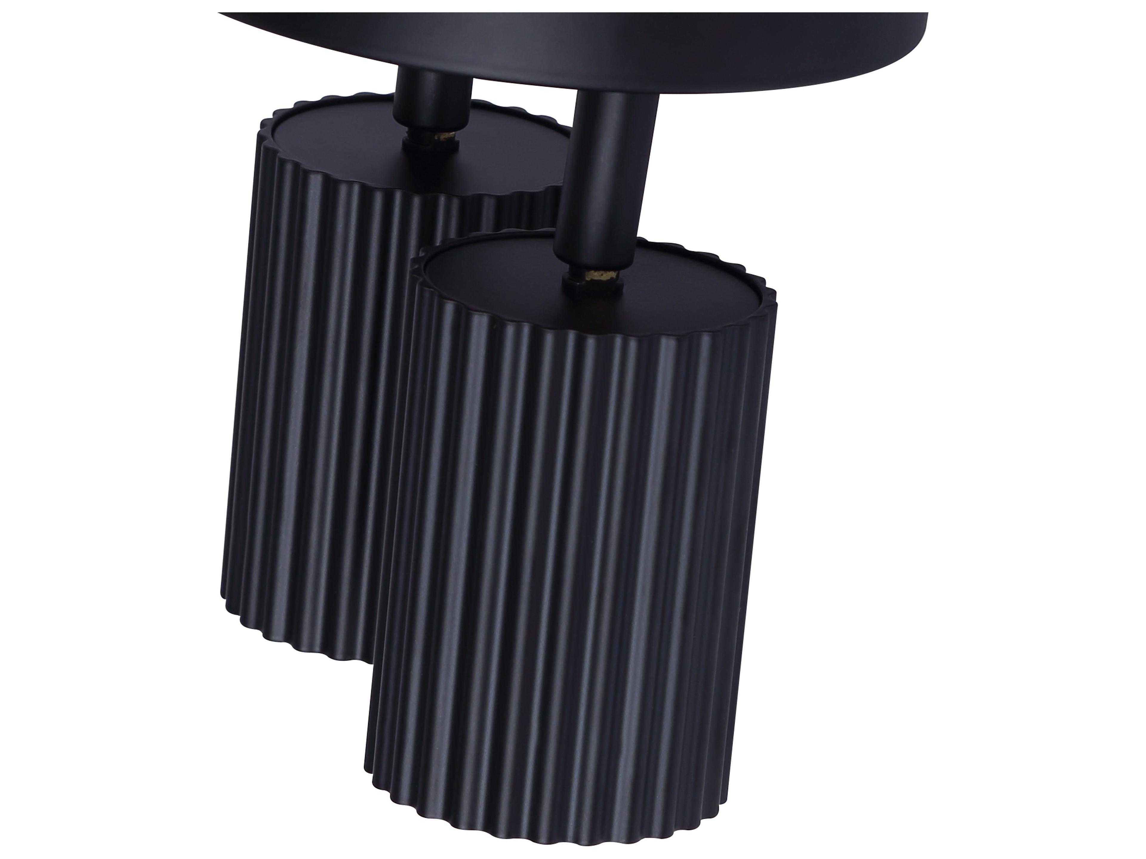 Canarm Rexton 2 -light Black Cylinder Spot Light