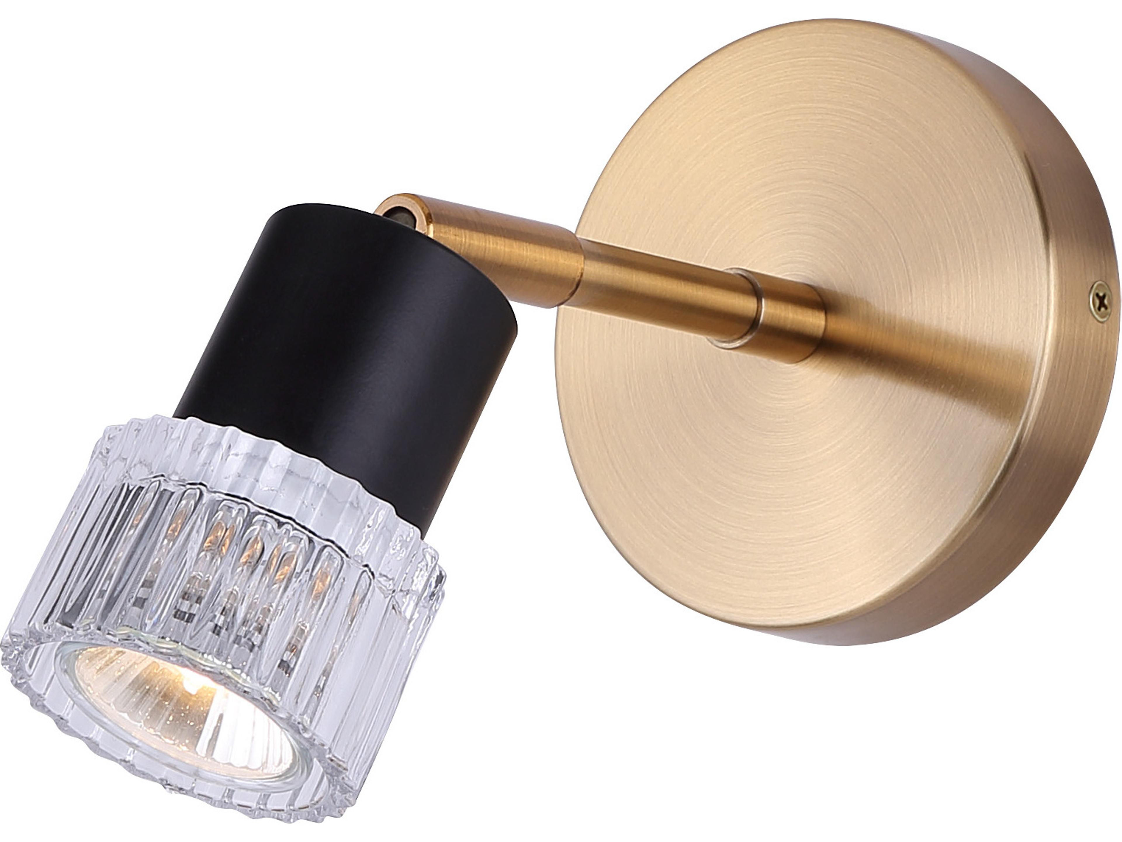 Elsee 1 -light Gold Cylinder Spot Light