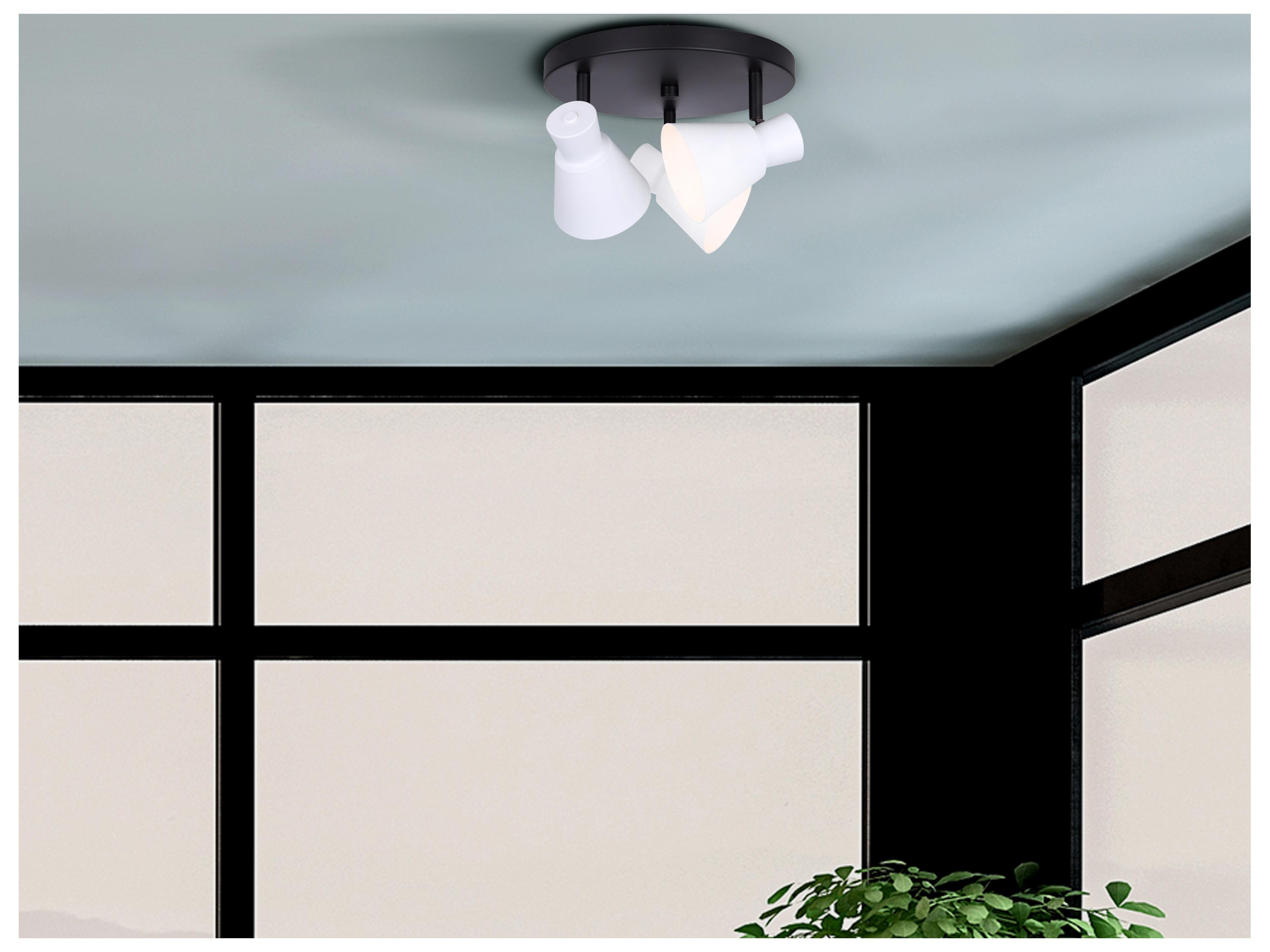 Canarm Radley 3 -light White Track & Rail Light