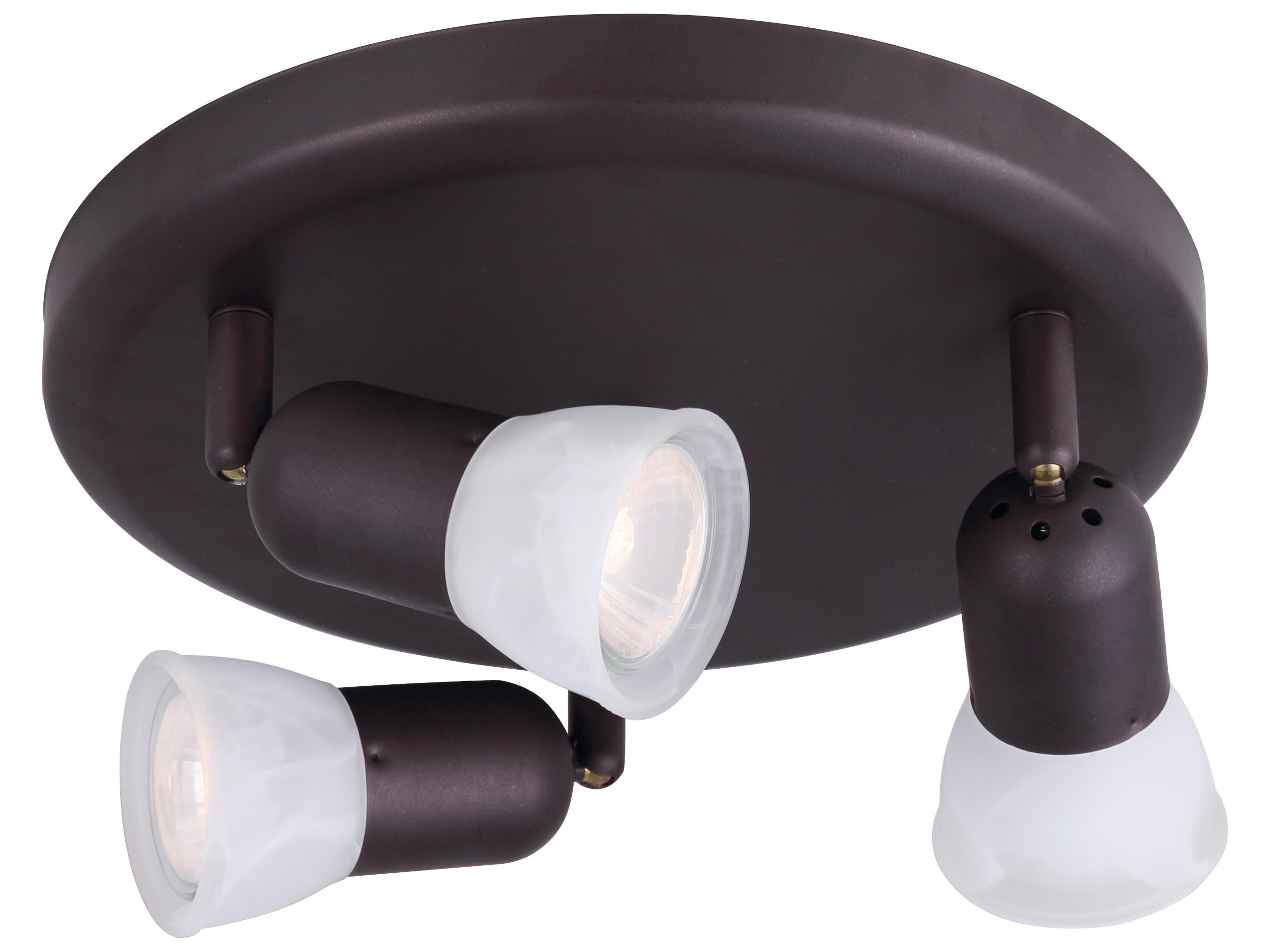 James 3 -light Bronze Spot Light