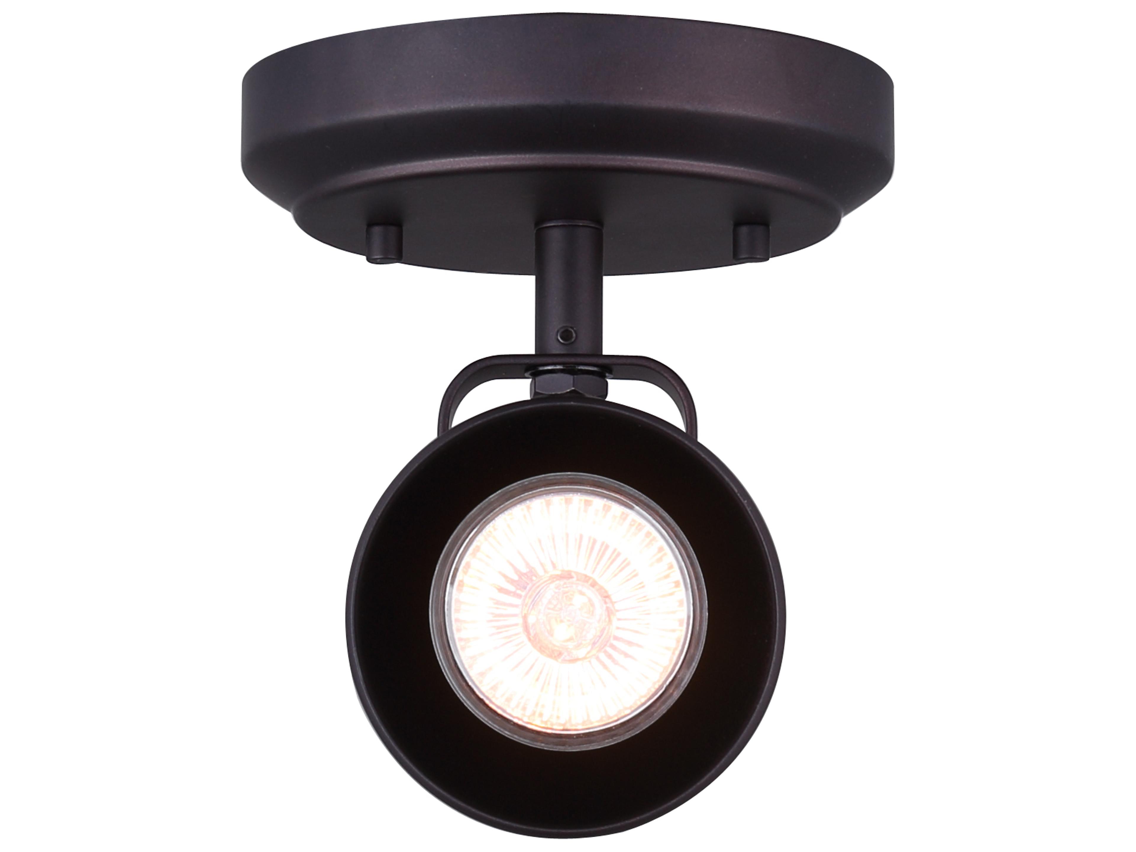 Canarm Polo 1 -light Bronze Track & Rail Light