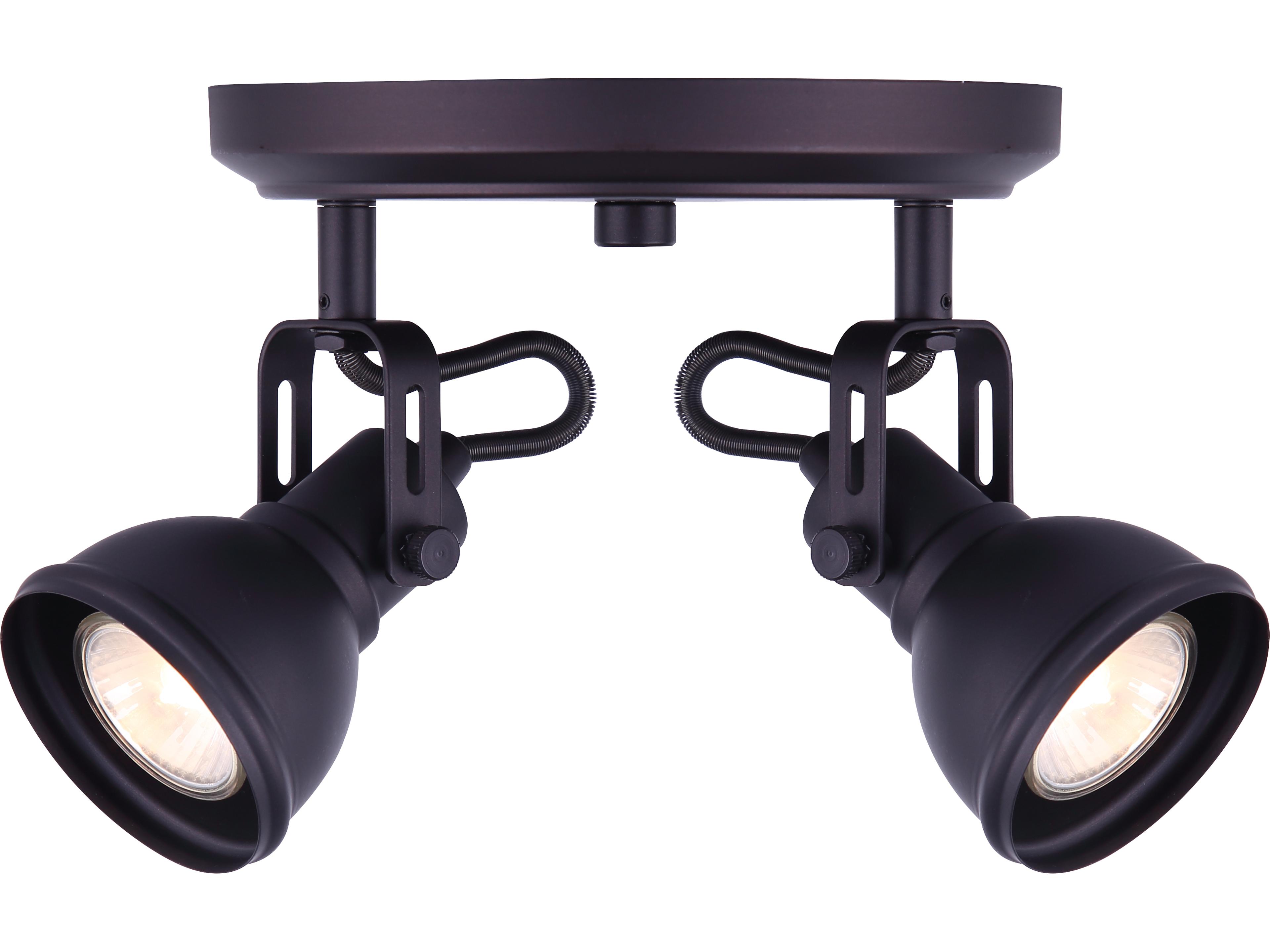 Canarm Polo 2 -light Bronze Track & Rail Light