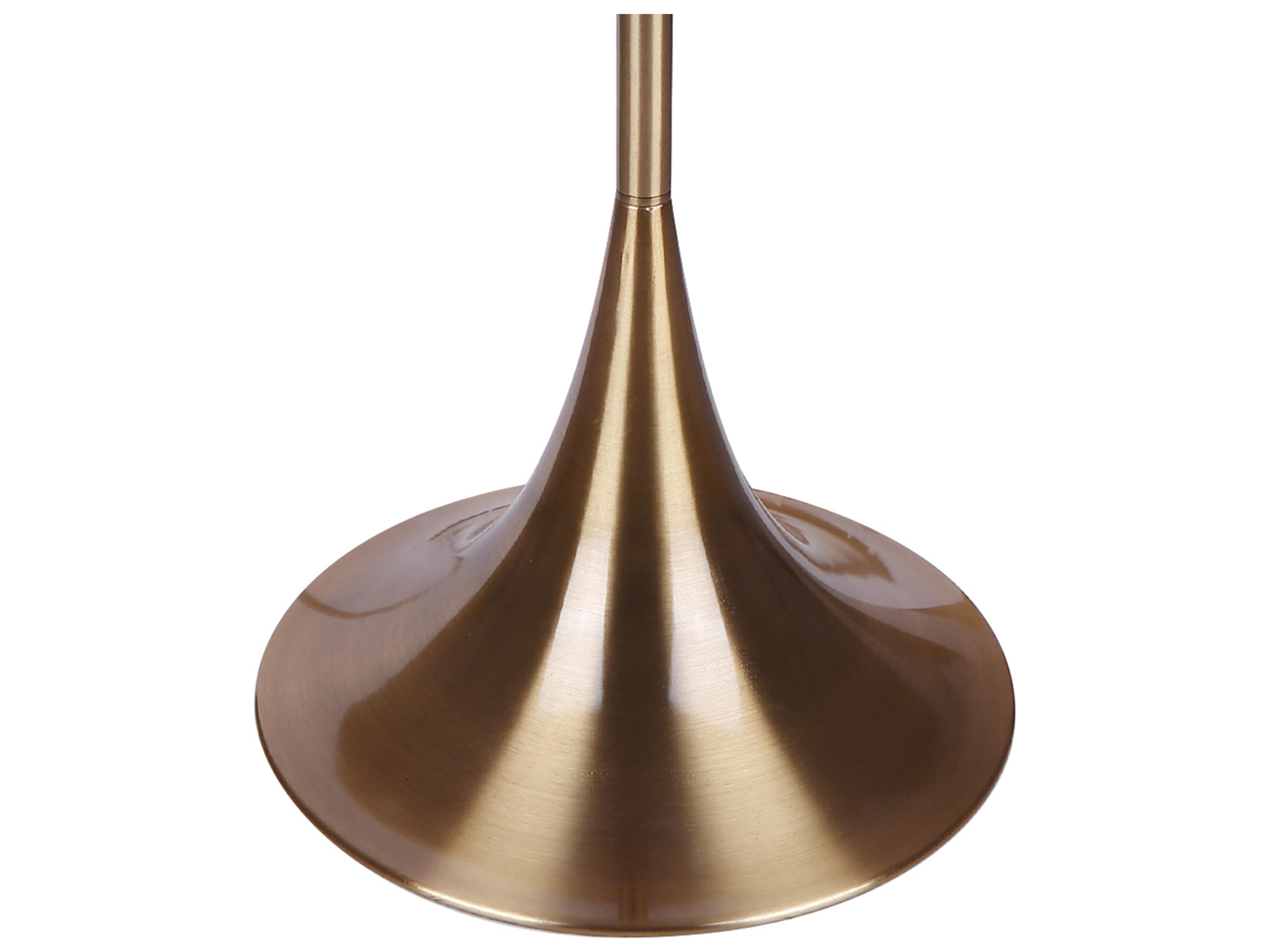 Canarm Clara Gold Floor Lamp