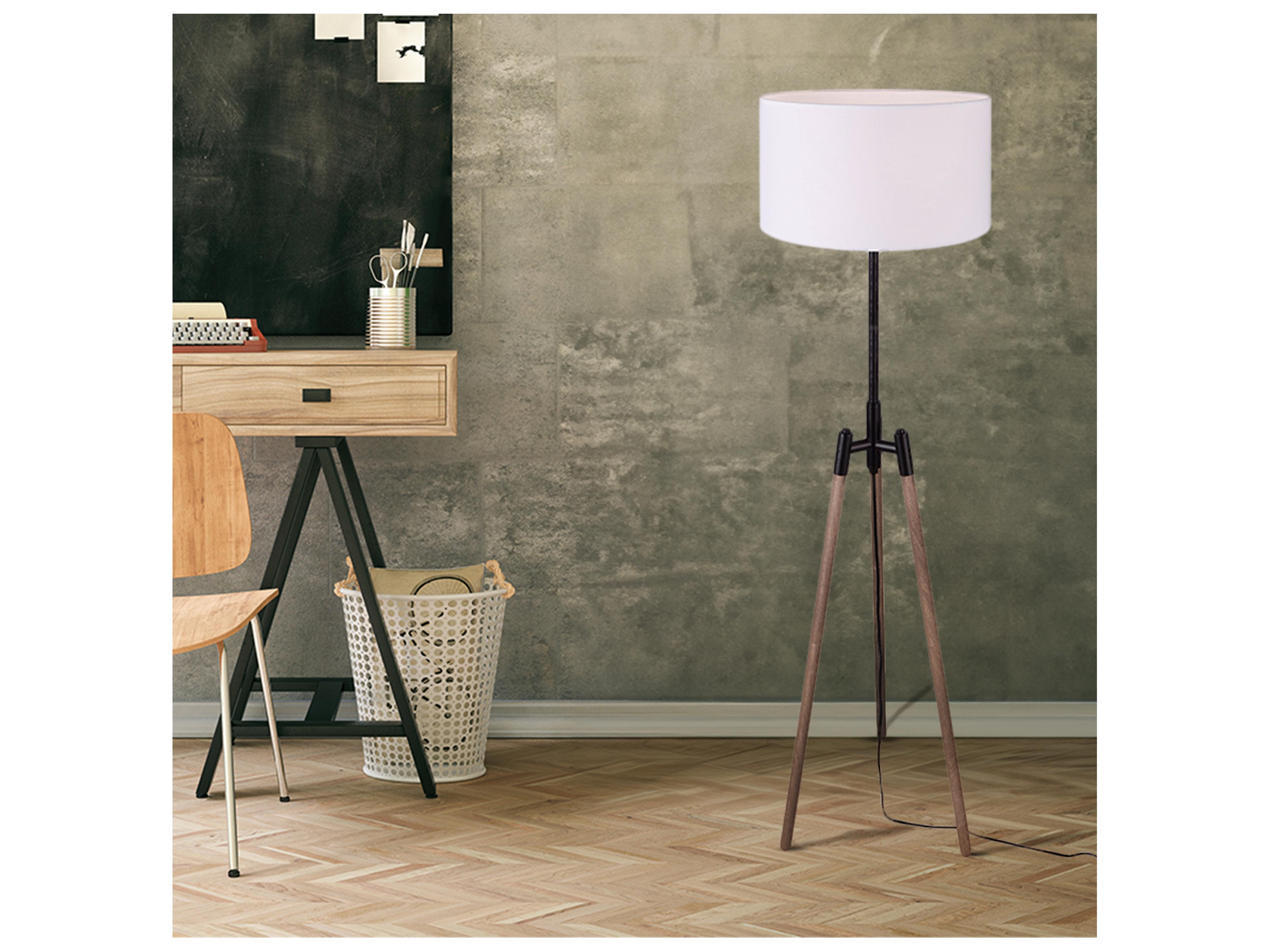 Canarm Sull Black Floor Lamp