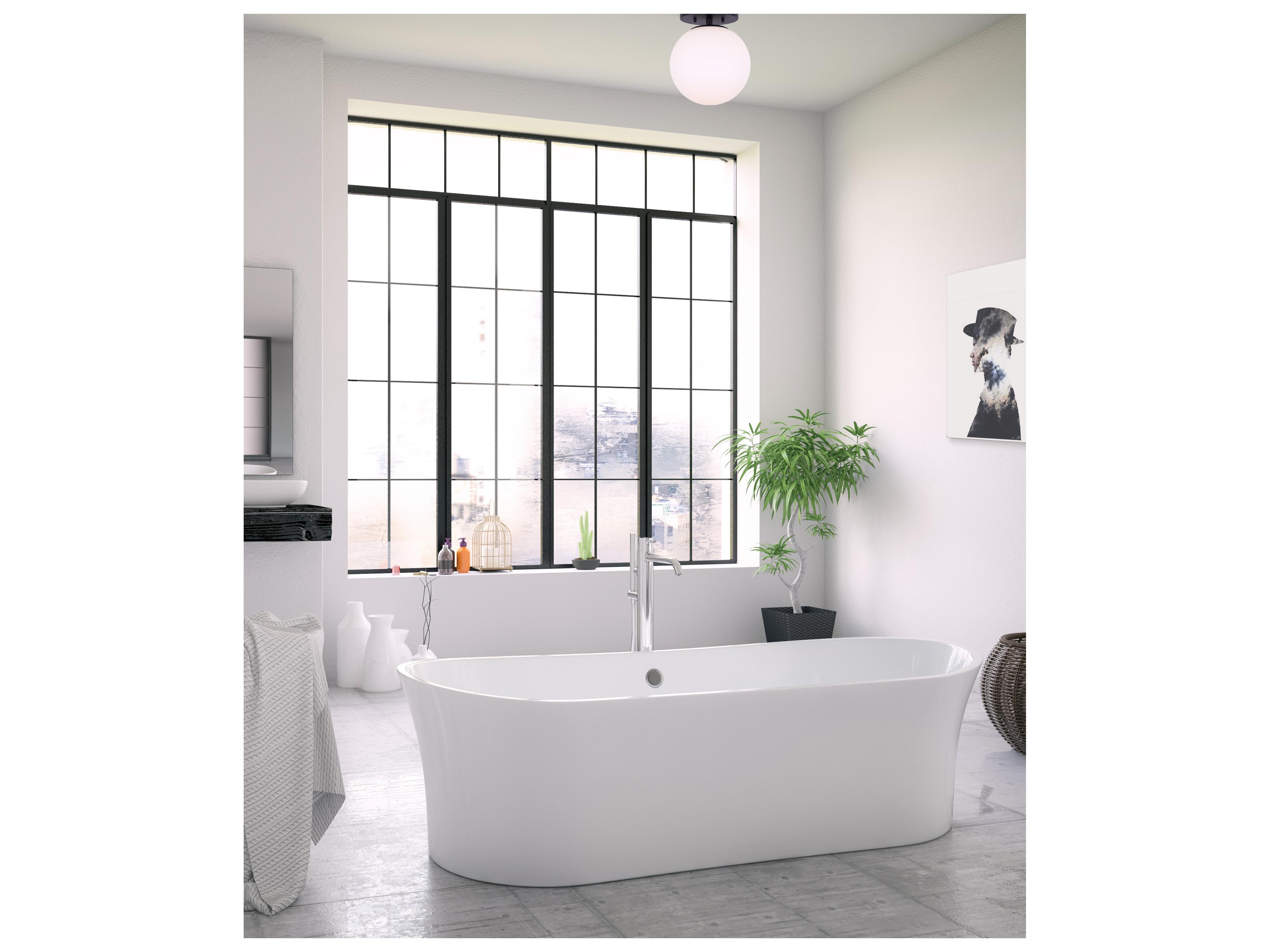 Canarm Camilo 1 -light Black Globe Flush Mount