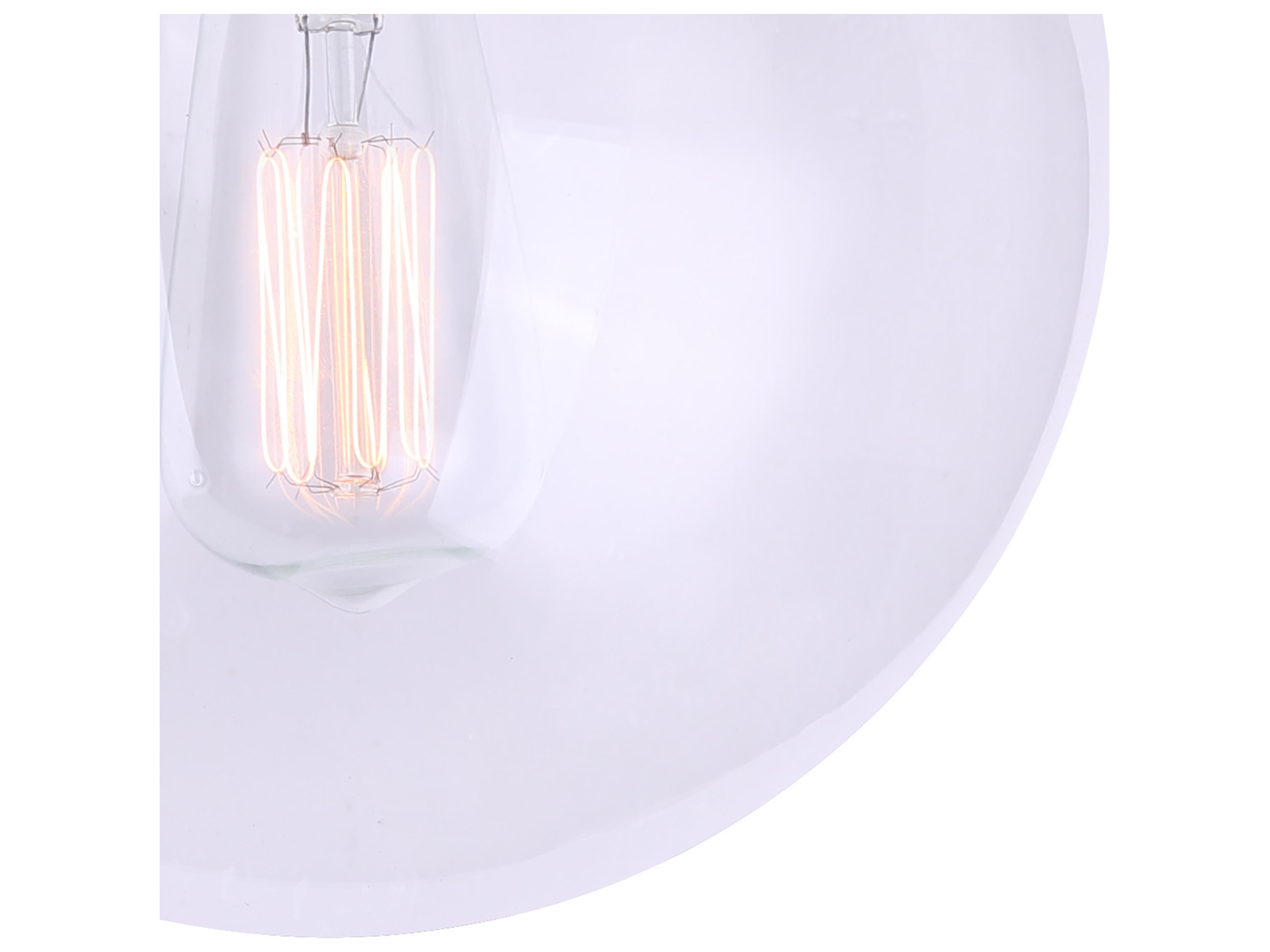 Canarm Camilo 1 -light Gold Globe Flush Mount