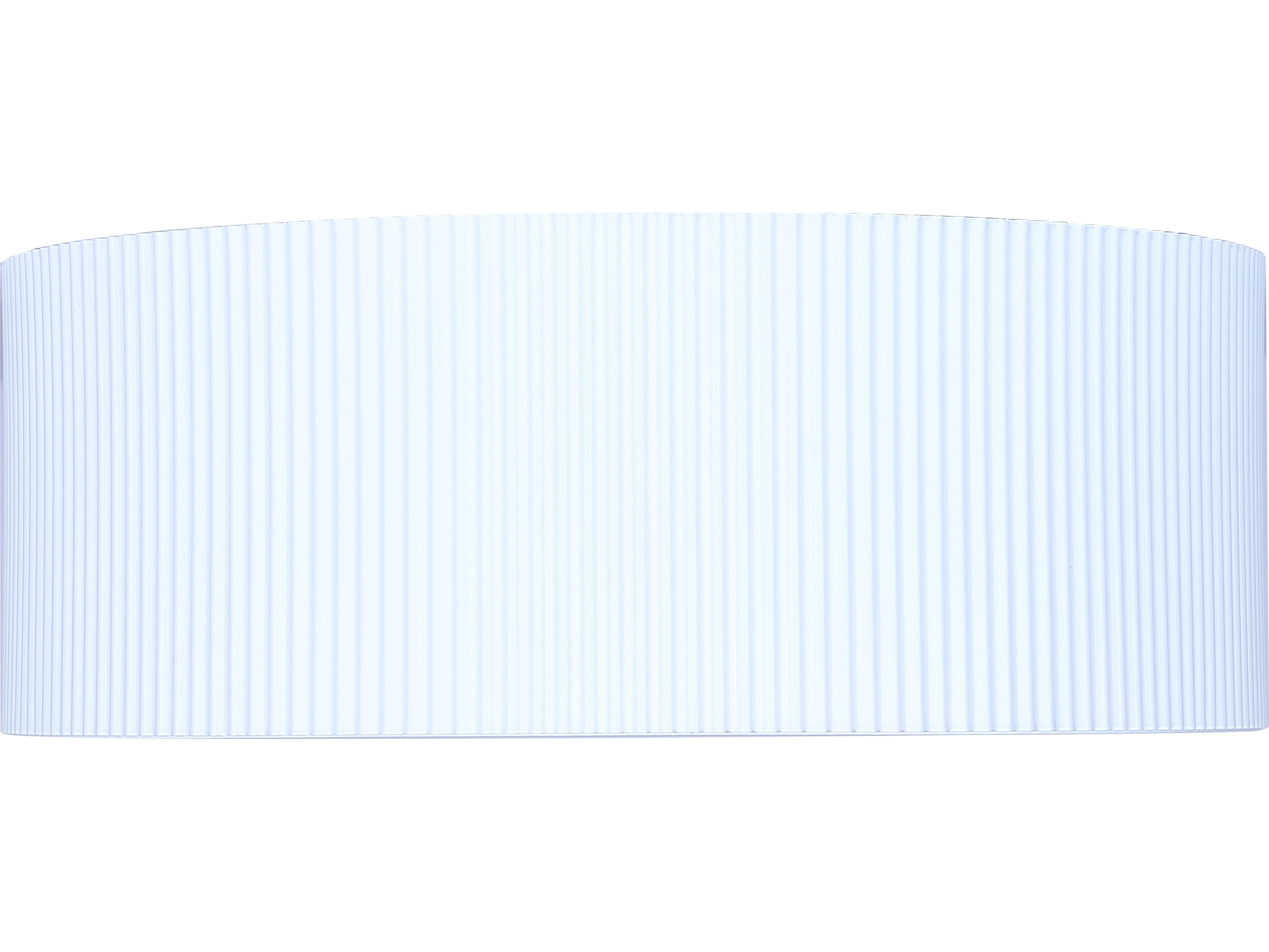 Canarm Rexton 2 -light White Drum Flush Mount