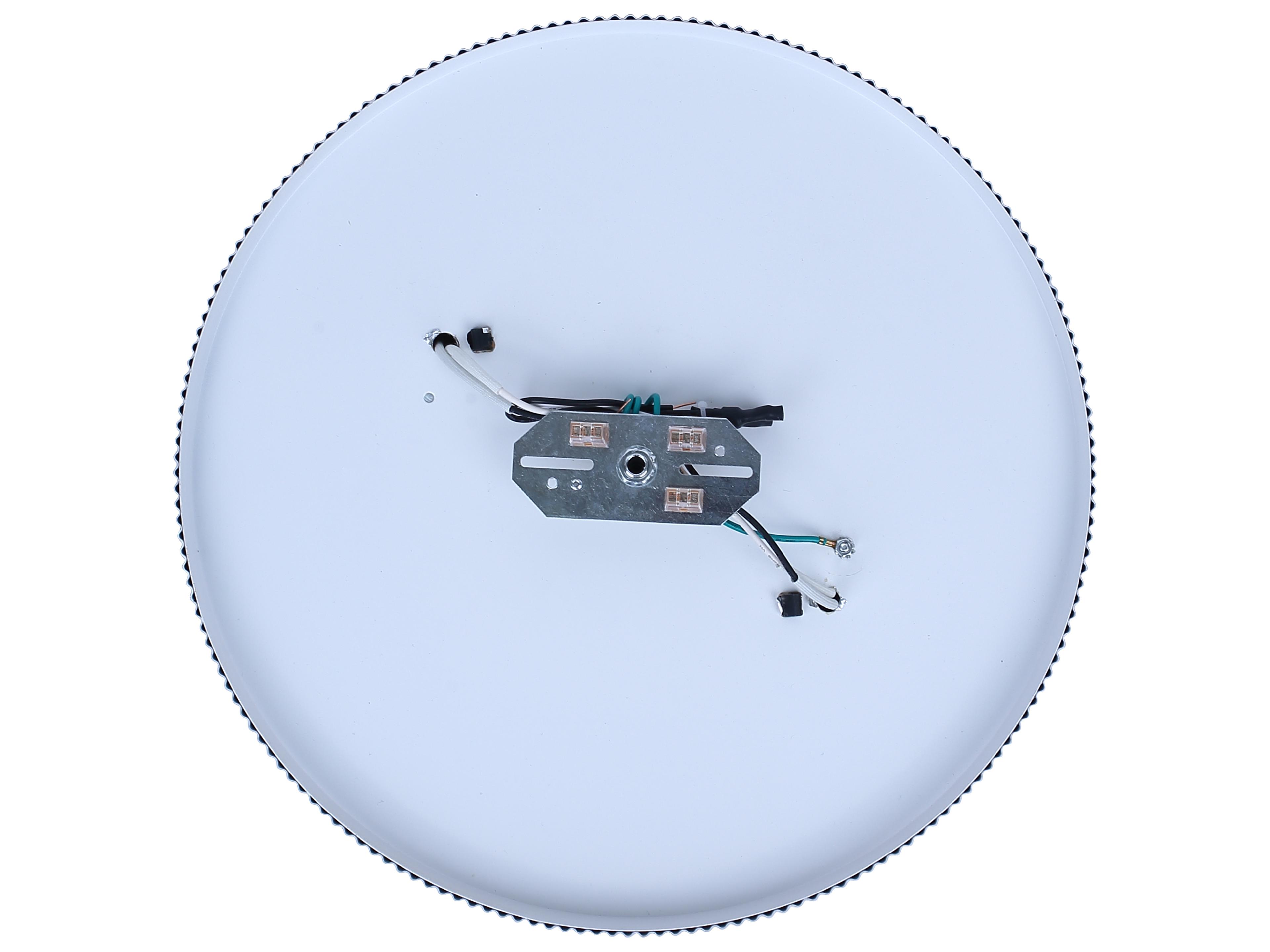 Canarm Scarlett 2 -light Gold Drum Semi Flush Mount