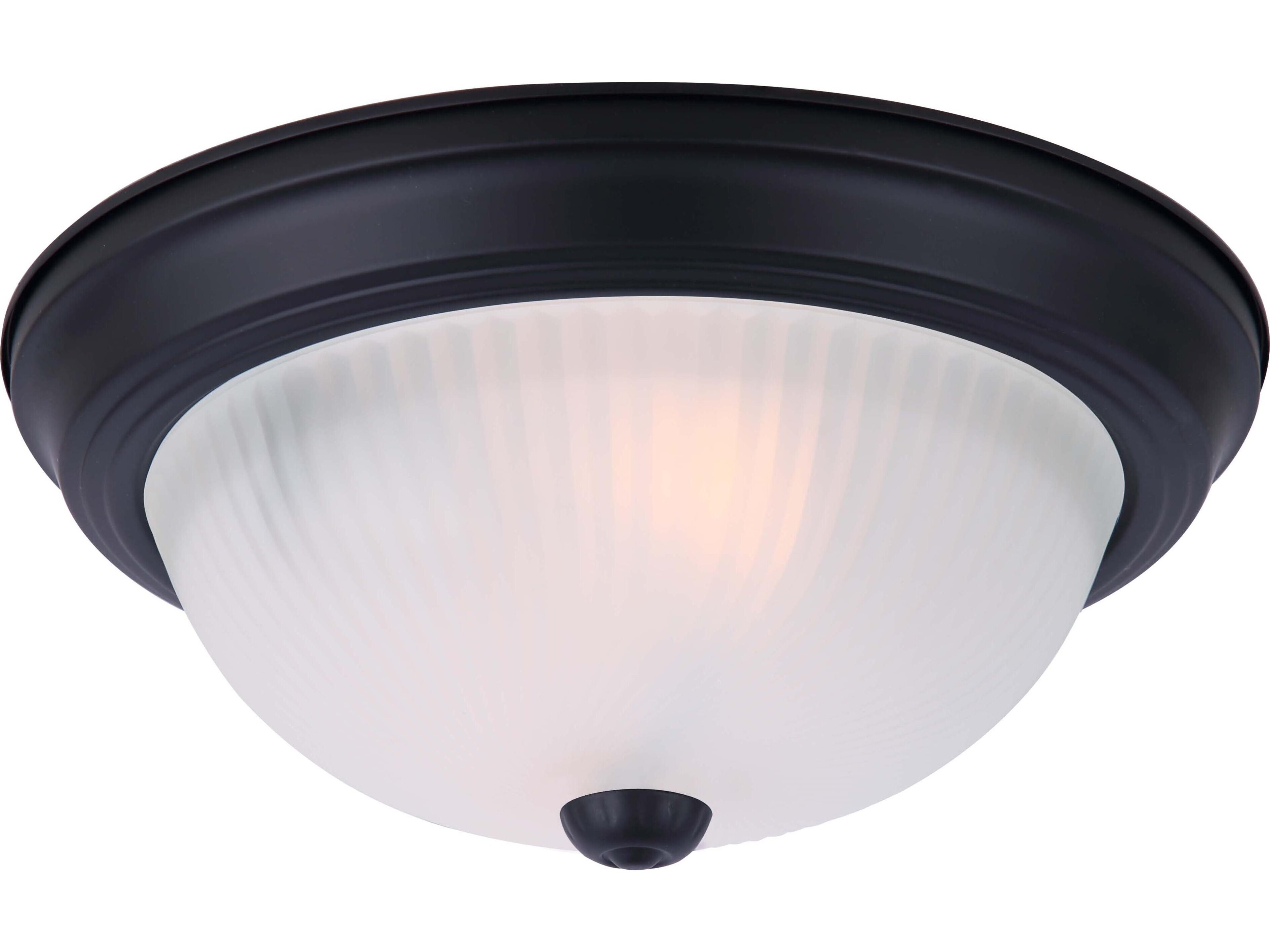 Mbk Color 2 -light Black Dome Flush Mount
