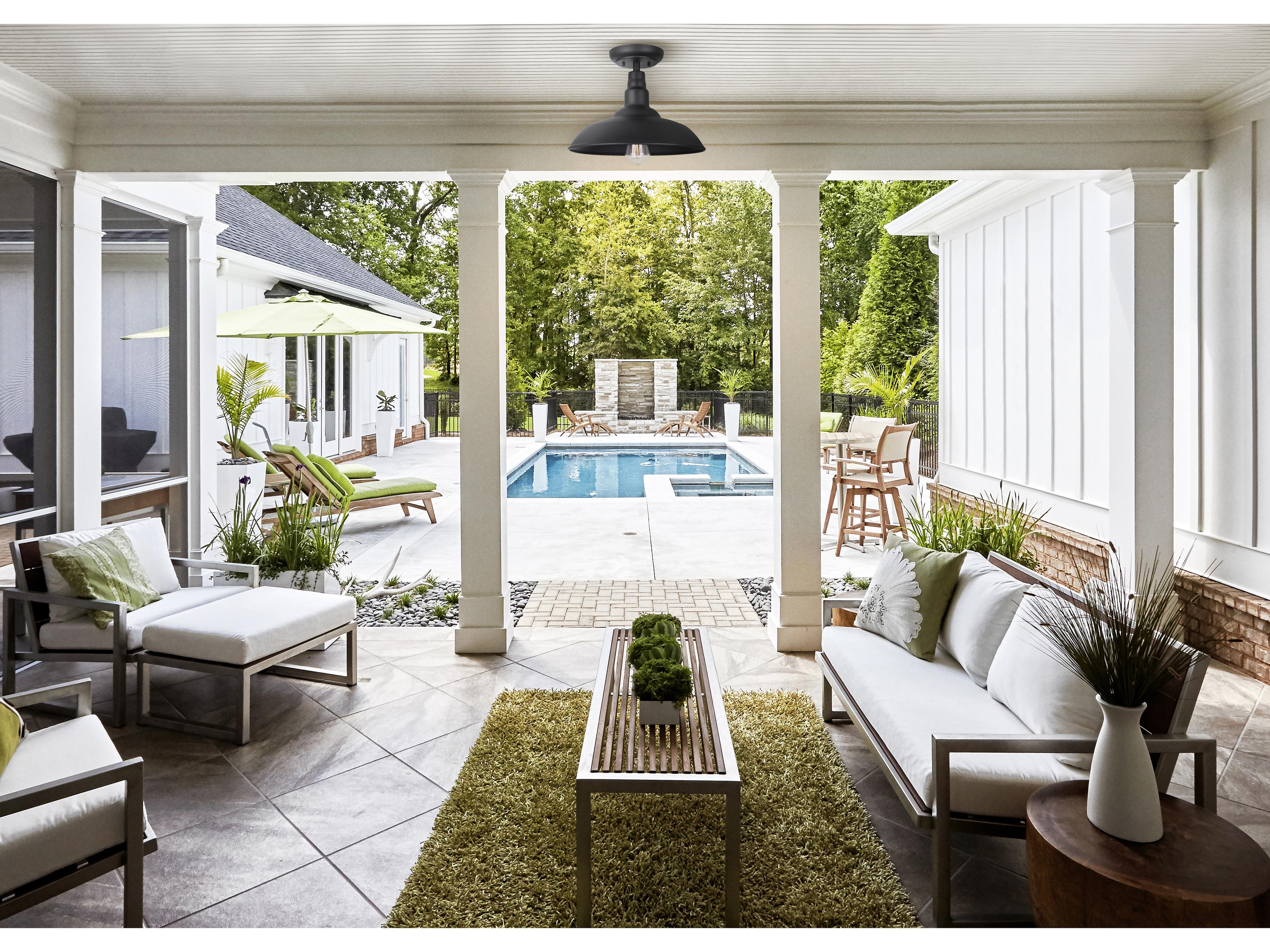 Canarm Valec 1 -light Outdoor Ceiling Light