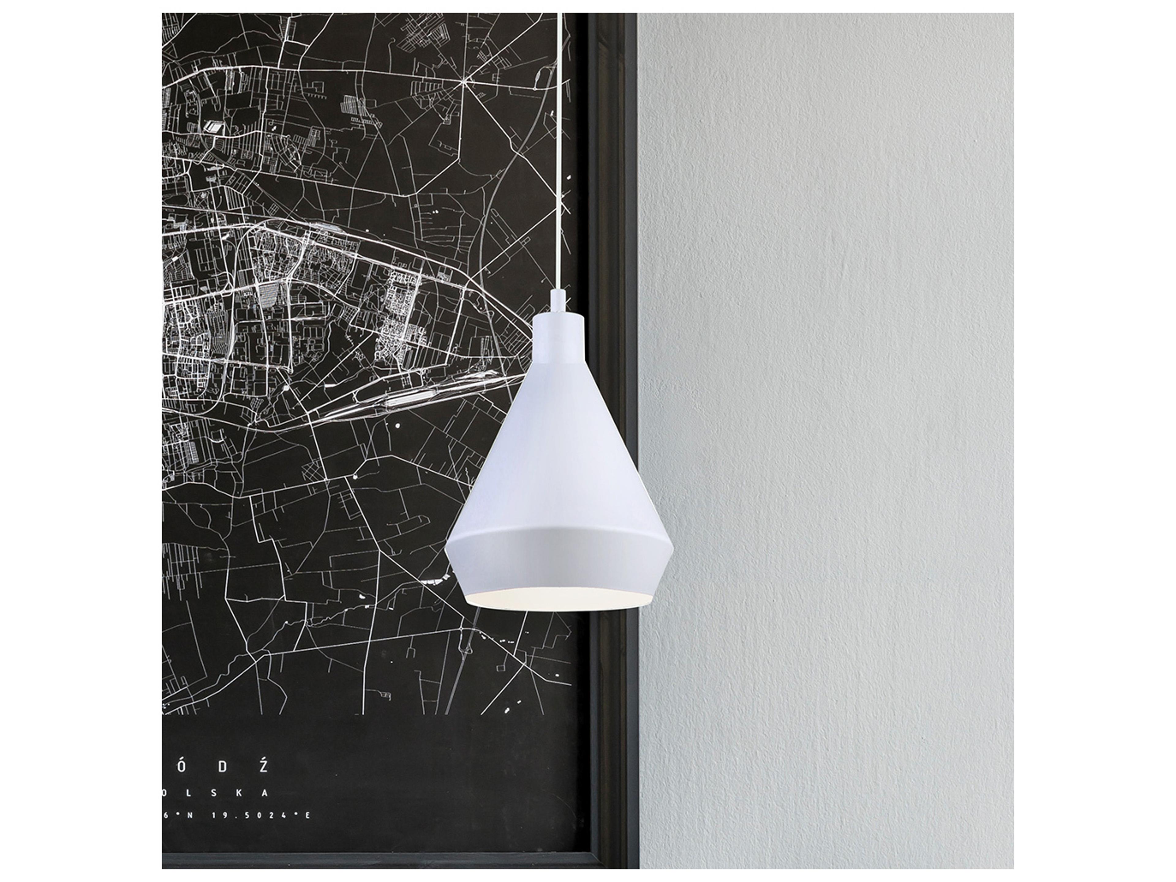 Canarm Byck 1 -light White Mini Pendant