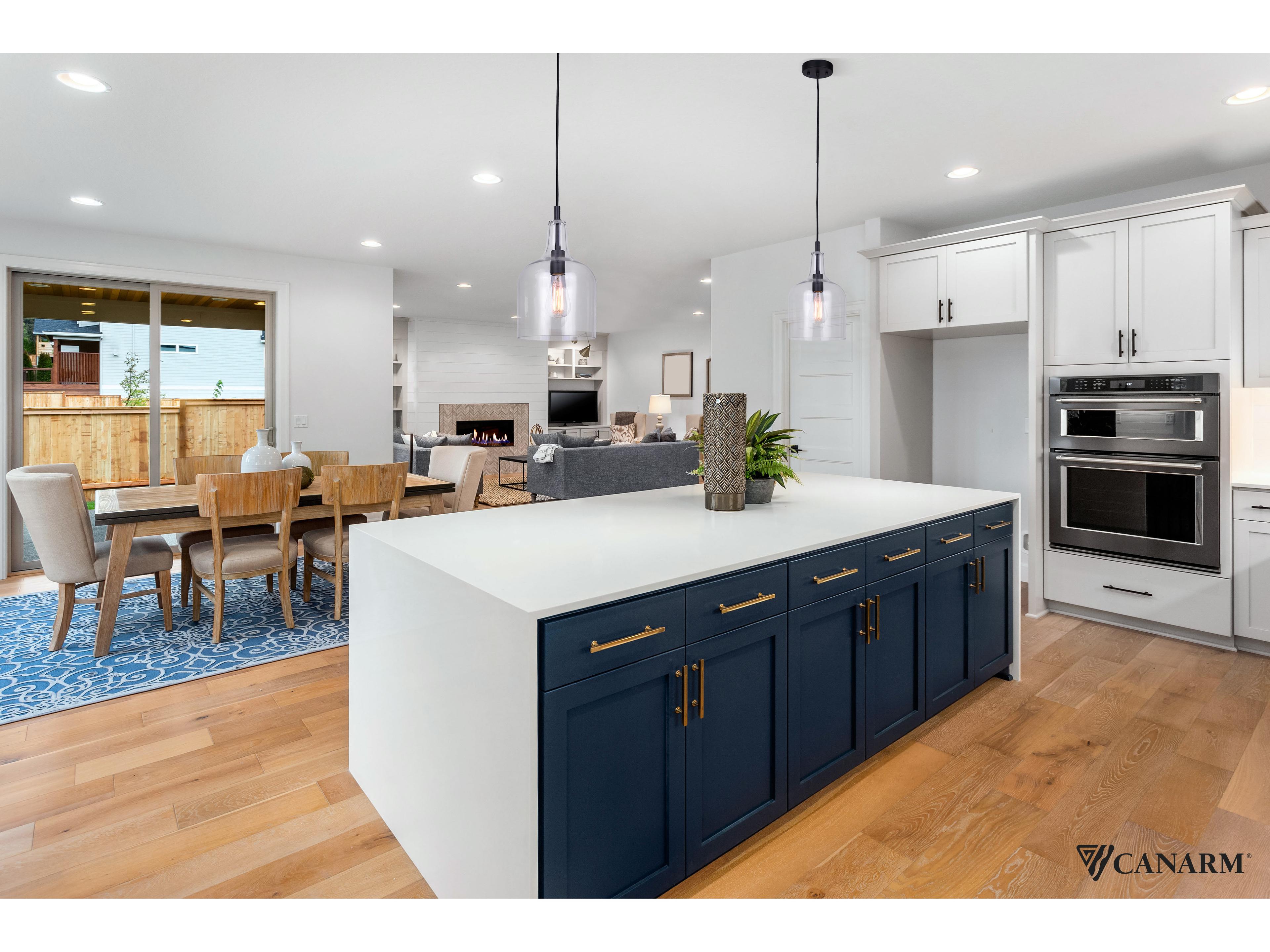 Canarm Keeva 1 -light Black Bell Mini Pendant