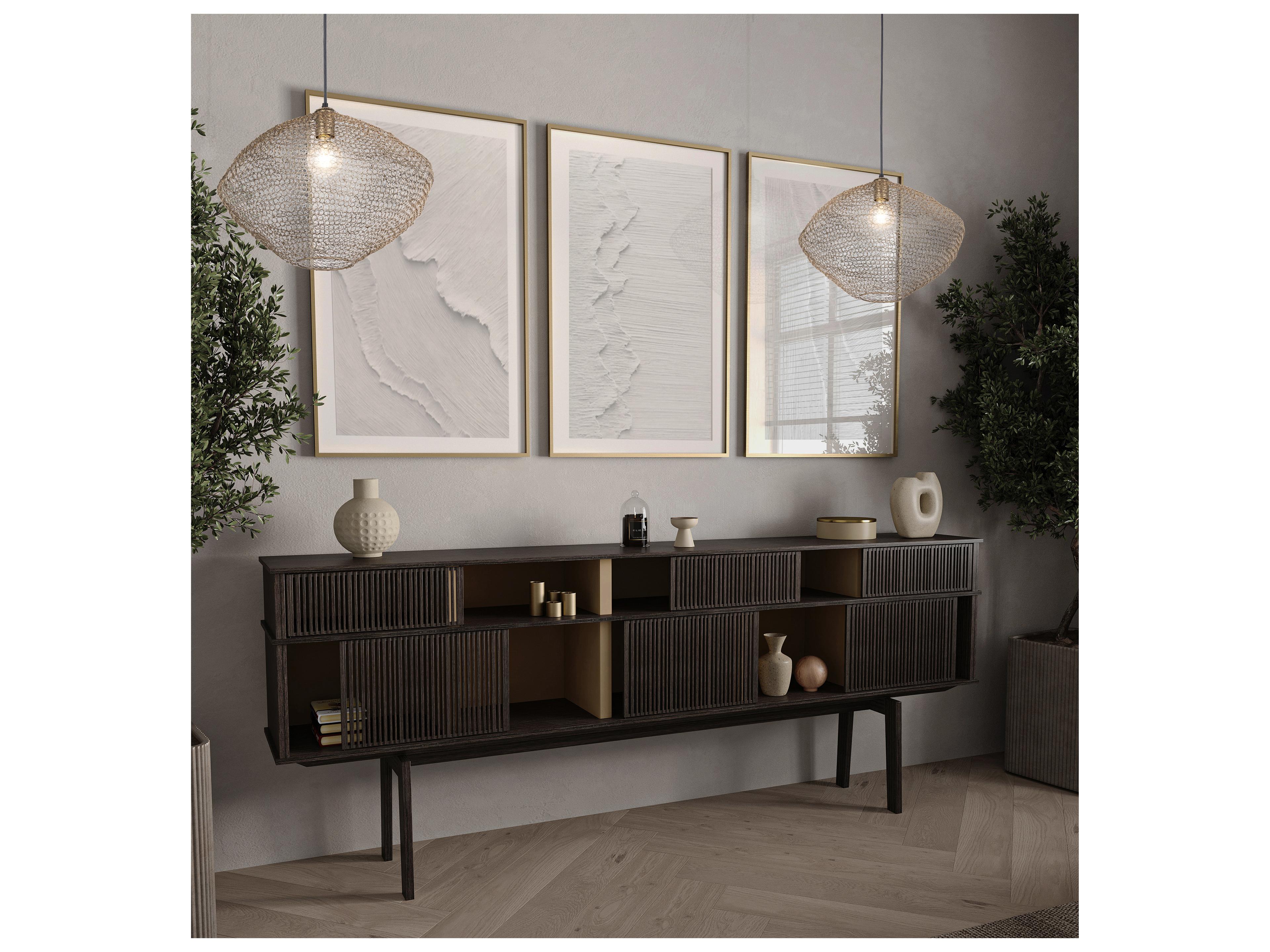 Canarm Warren 1 -light Brass Globe Pendant