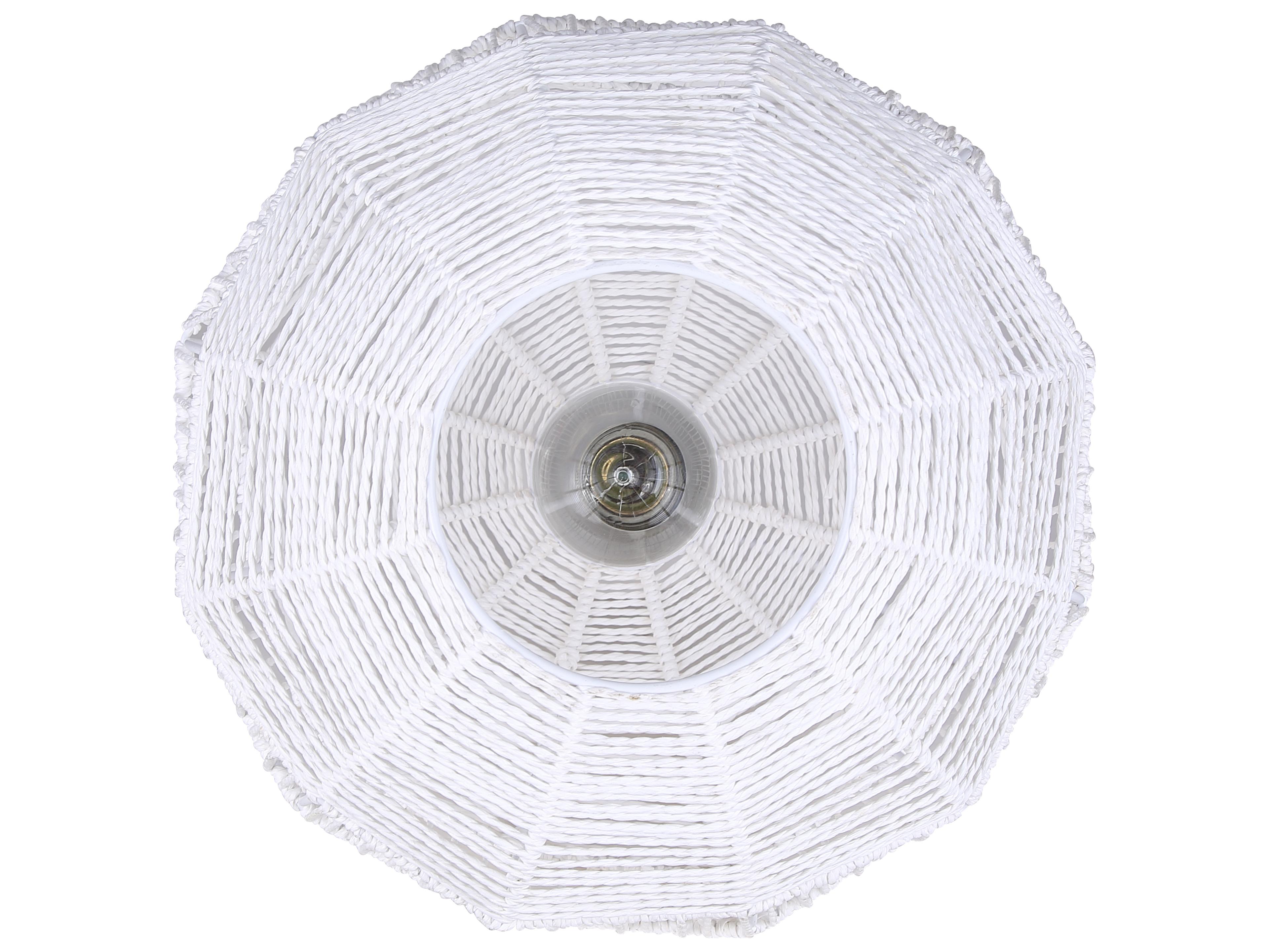 Canarm Valence 1 -light White Globe Pendant