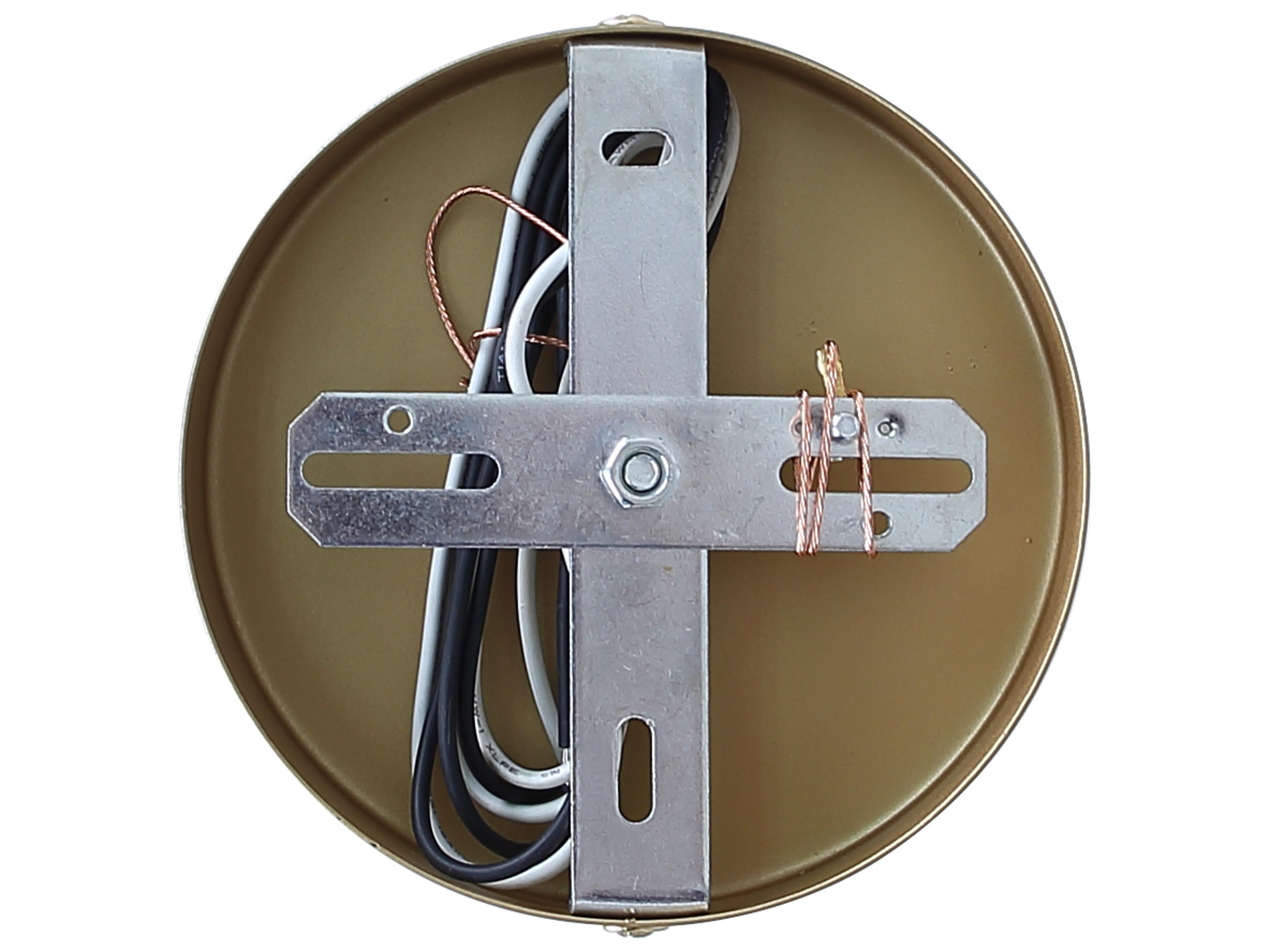 Canarm Scarlett 1 -light Gold Drum Mini Pendant