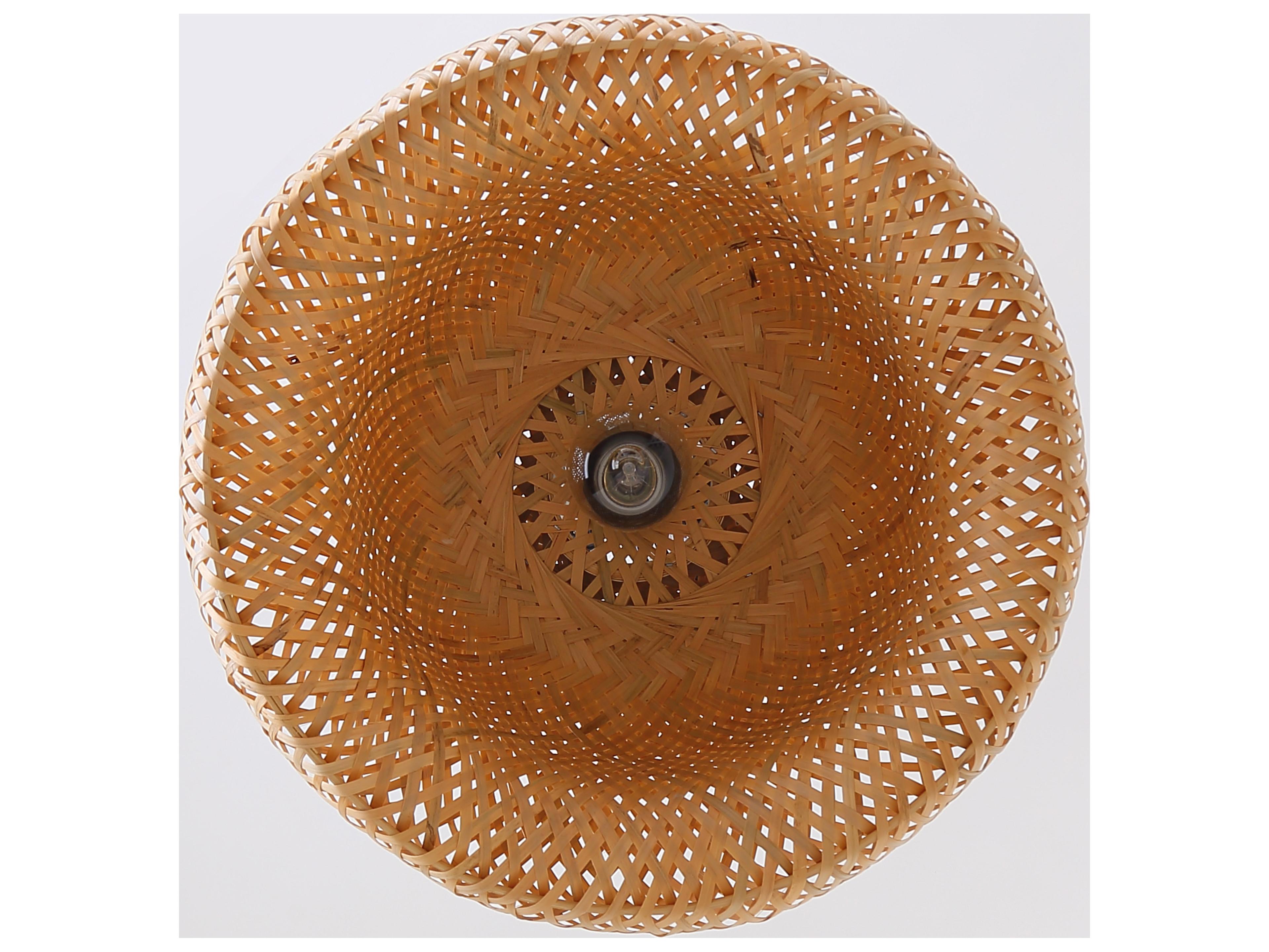 Canarm Hanoi 1 -light Black Dome Pendant