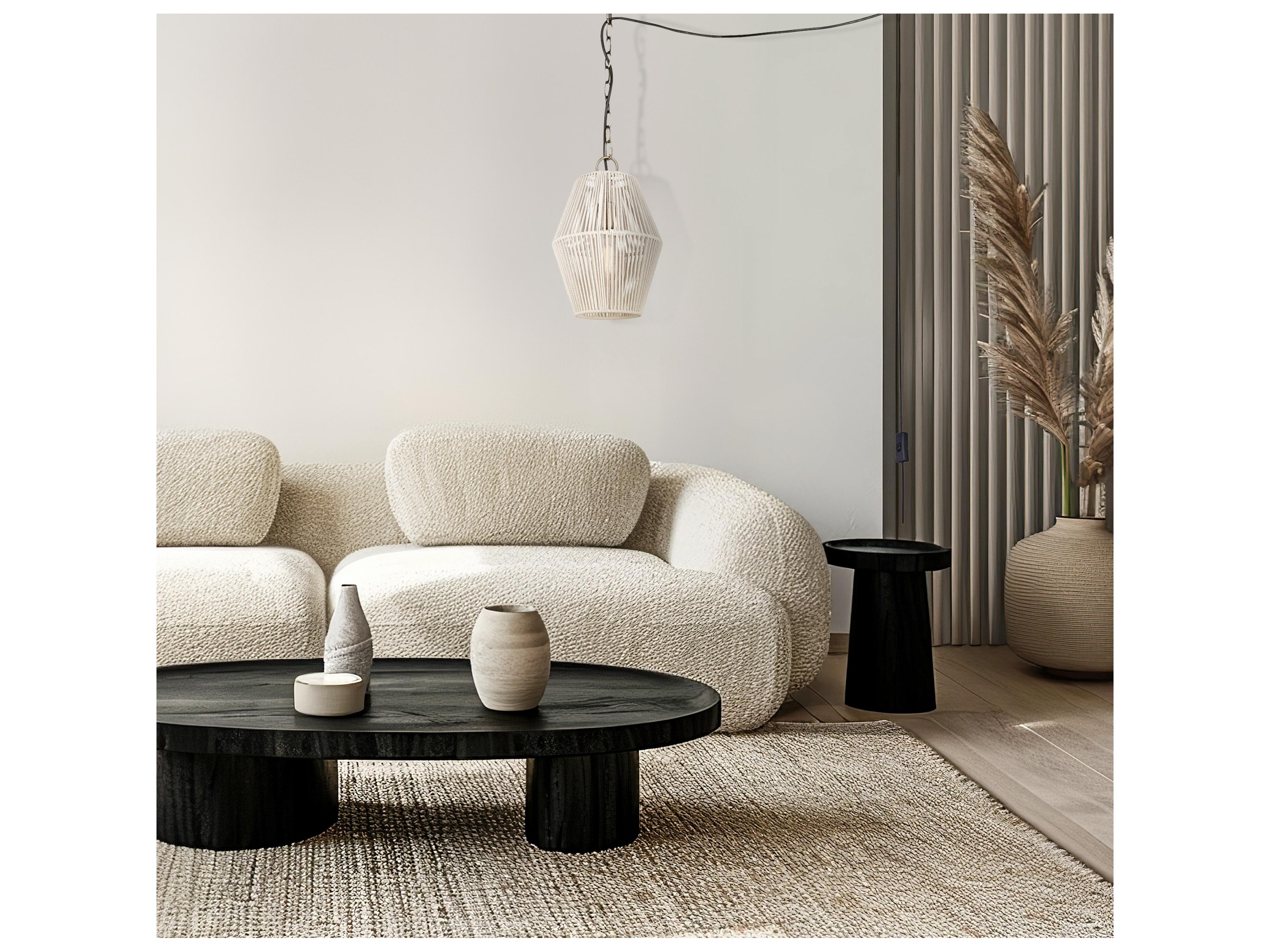 Canarm Klima 1 -light Gold Geometric Mini Pendant