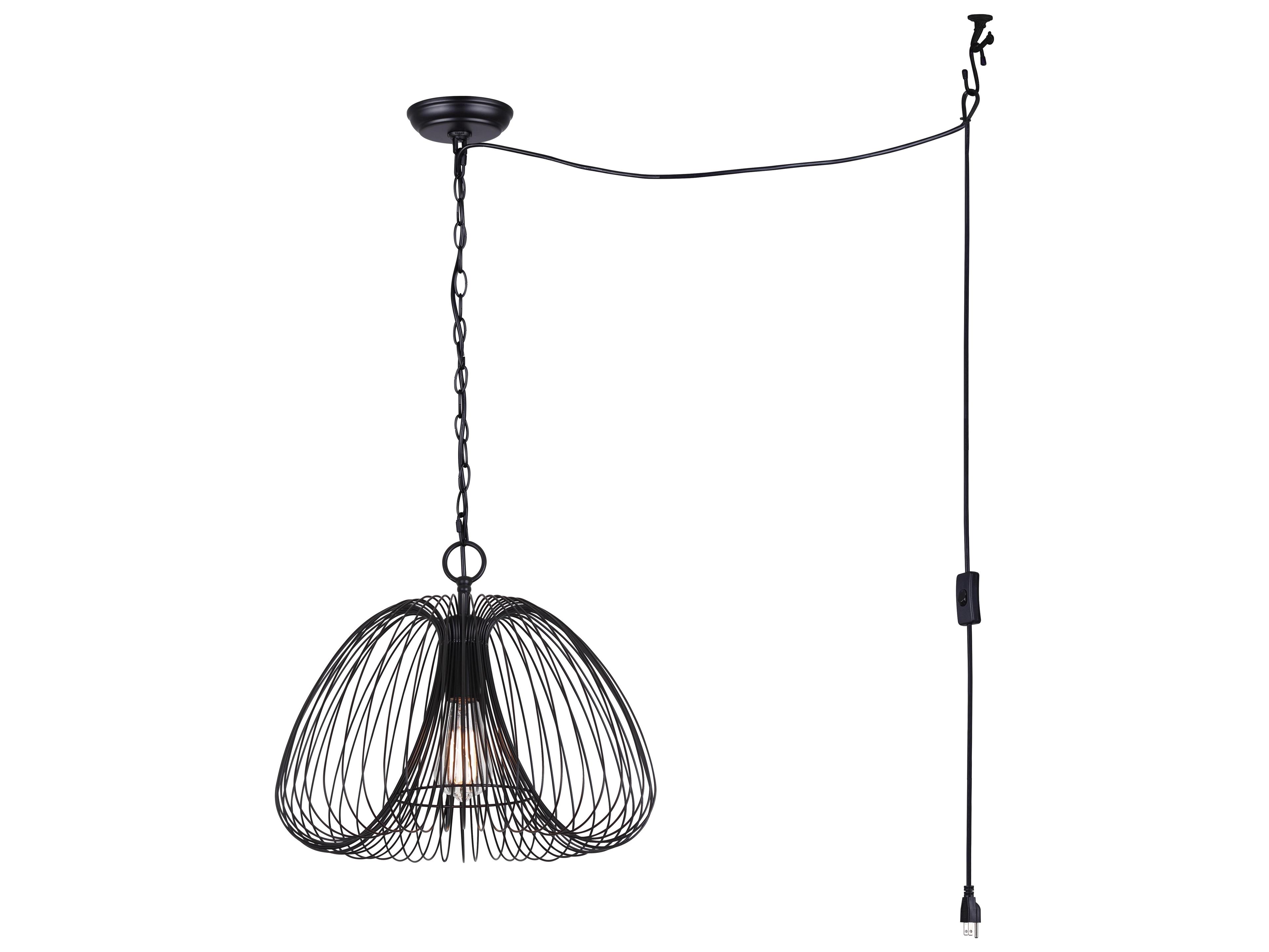 Stockholm 1 -light Black Pendant