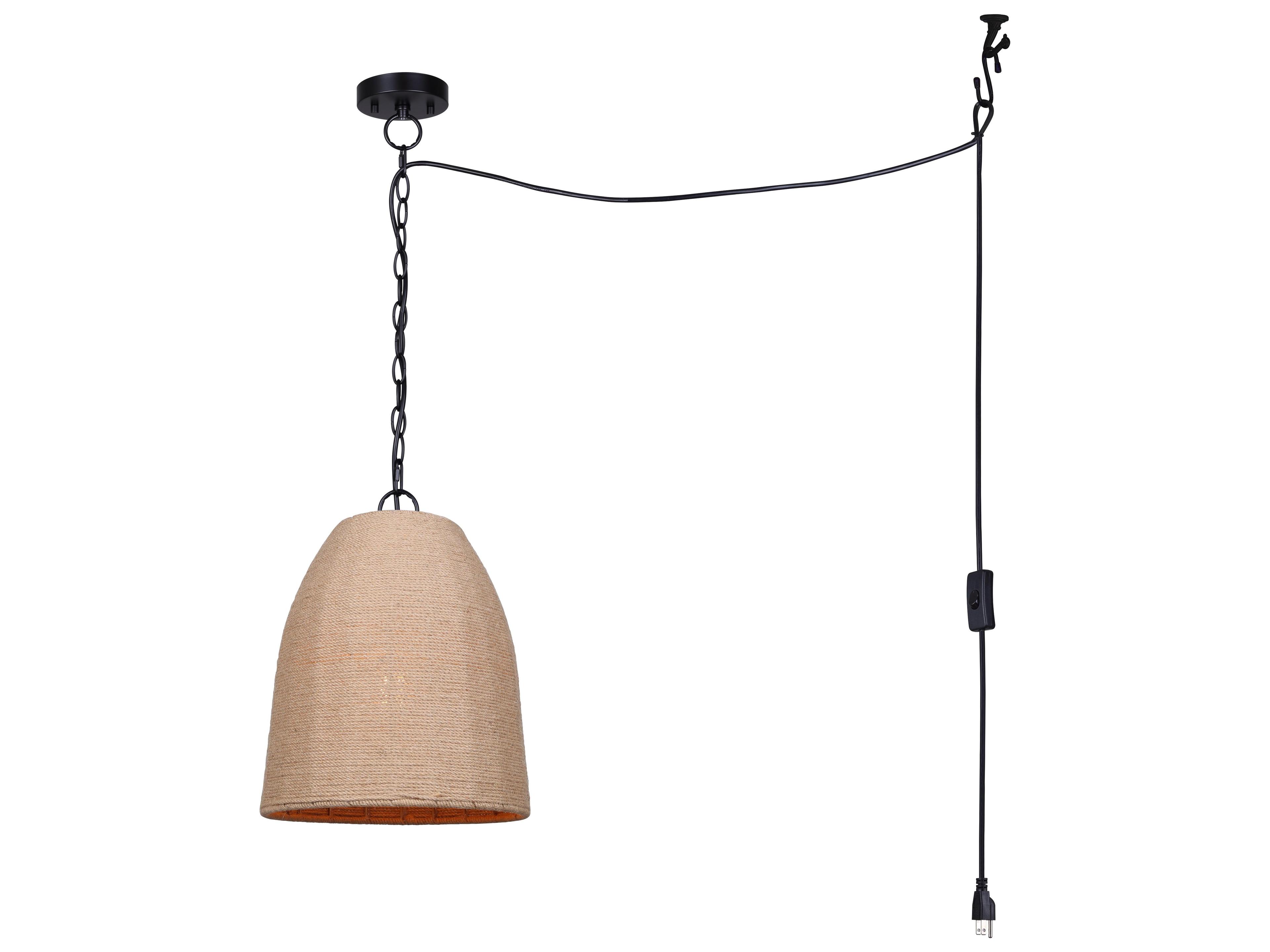 Malmo 1 -light Black Bell Mini Pendant