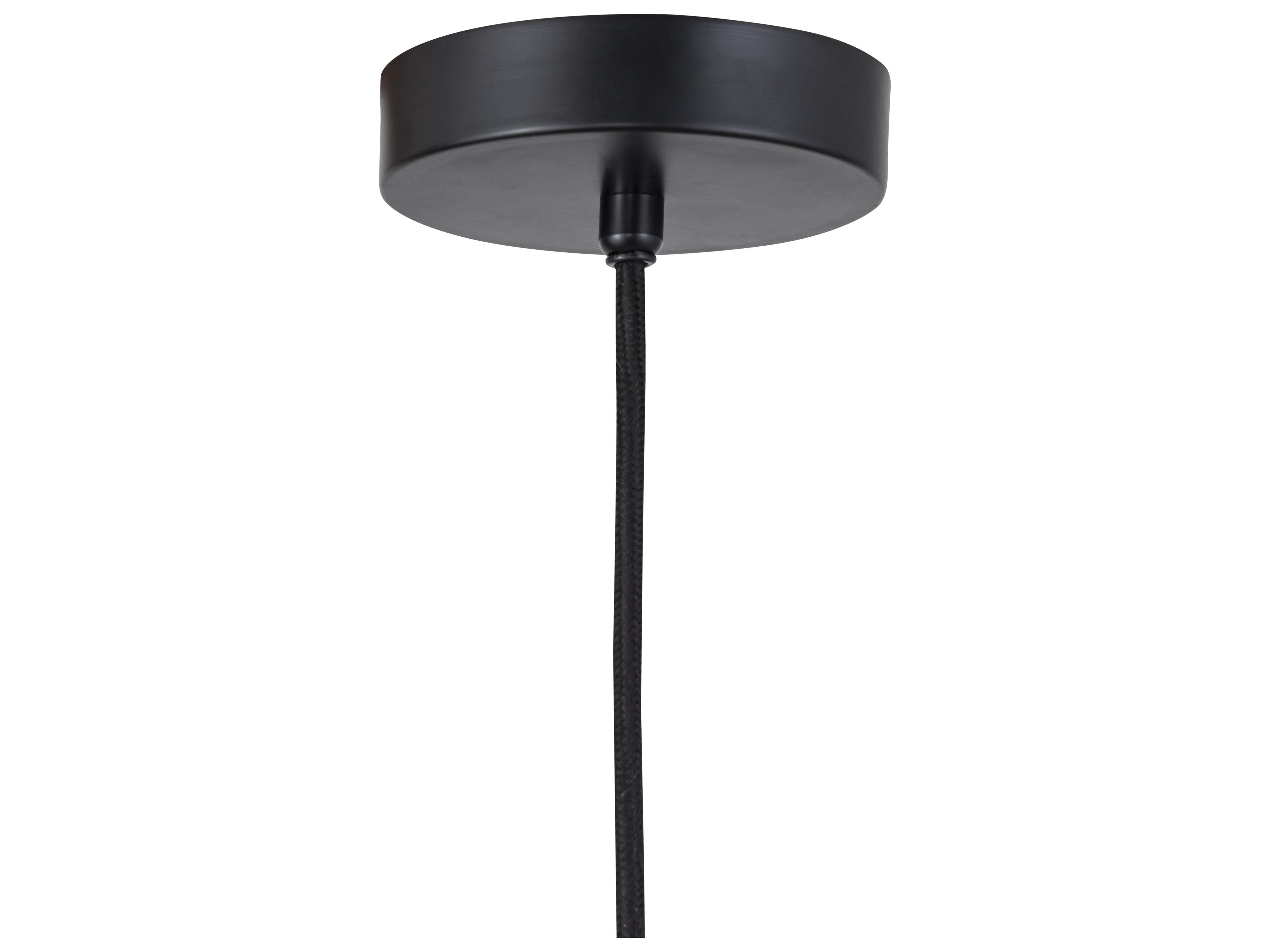 Canarm Eden 1 -light Black Mini Pendant