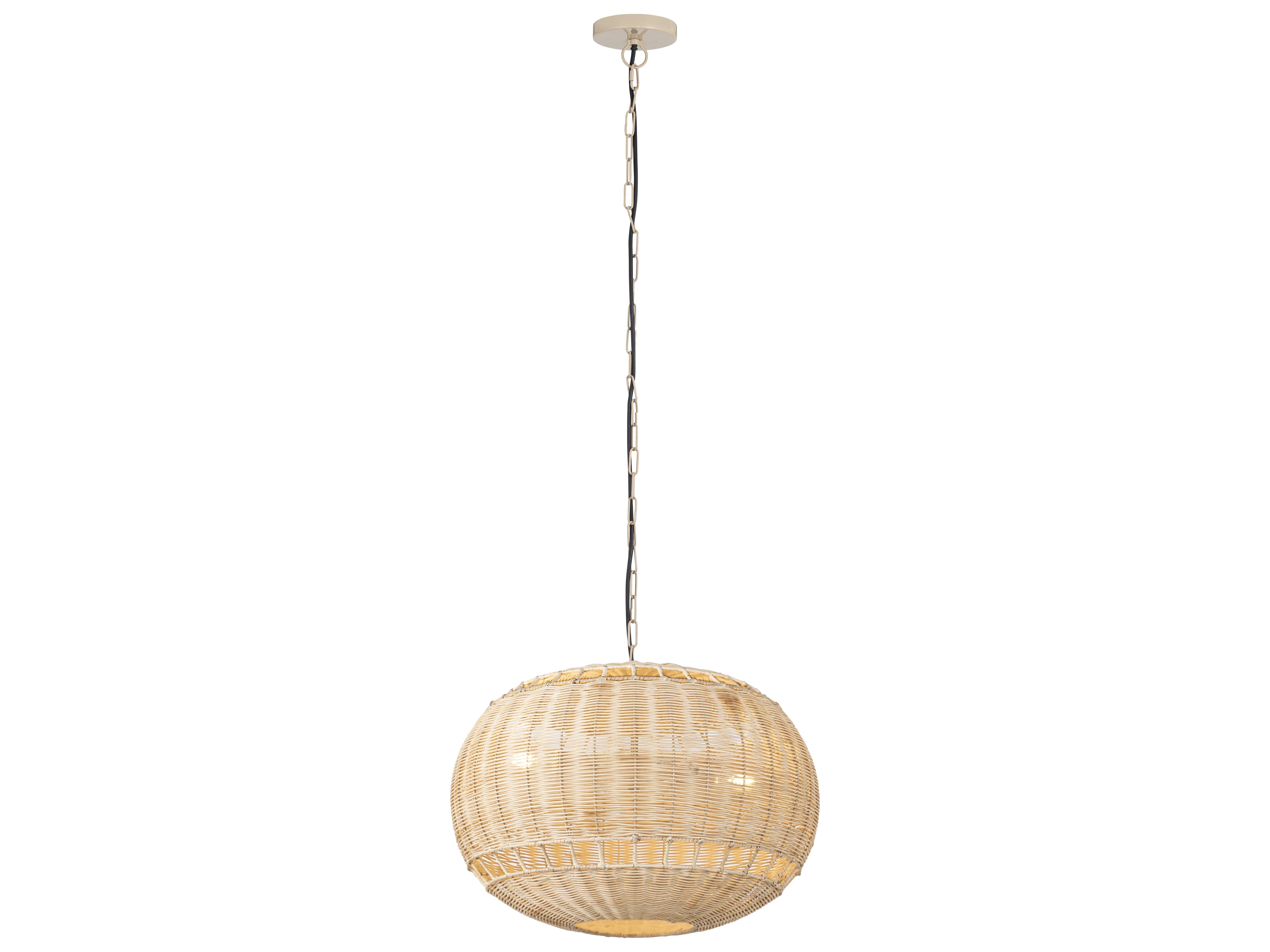 Sidney 3 -light Brown Globe Pendant