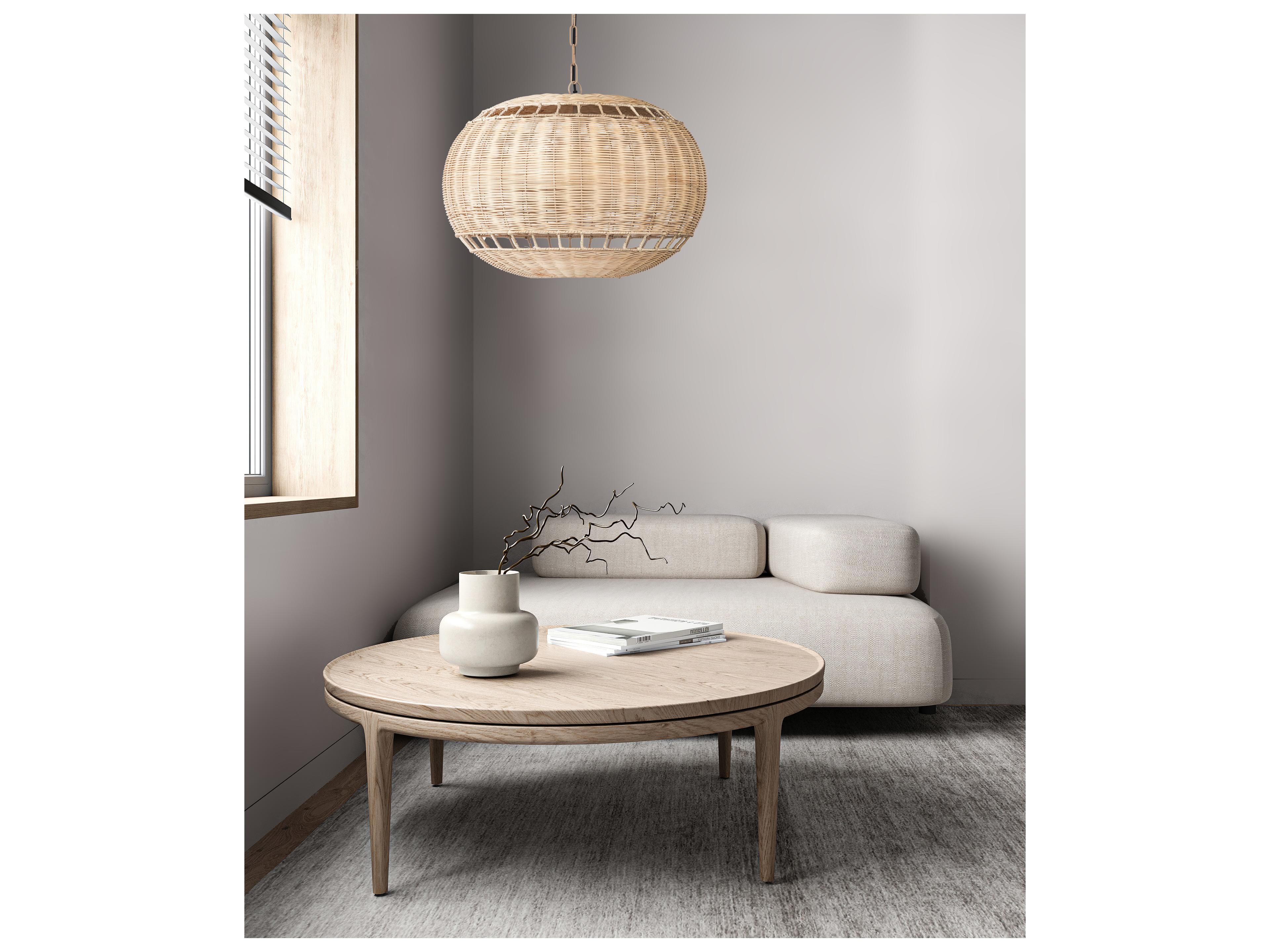 Canarm Sidney 3 -light Brown Globe Pendant