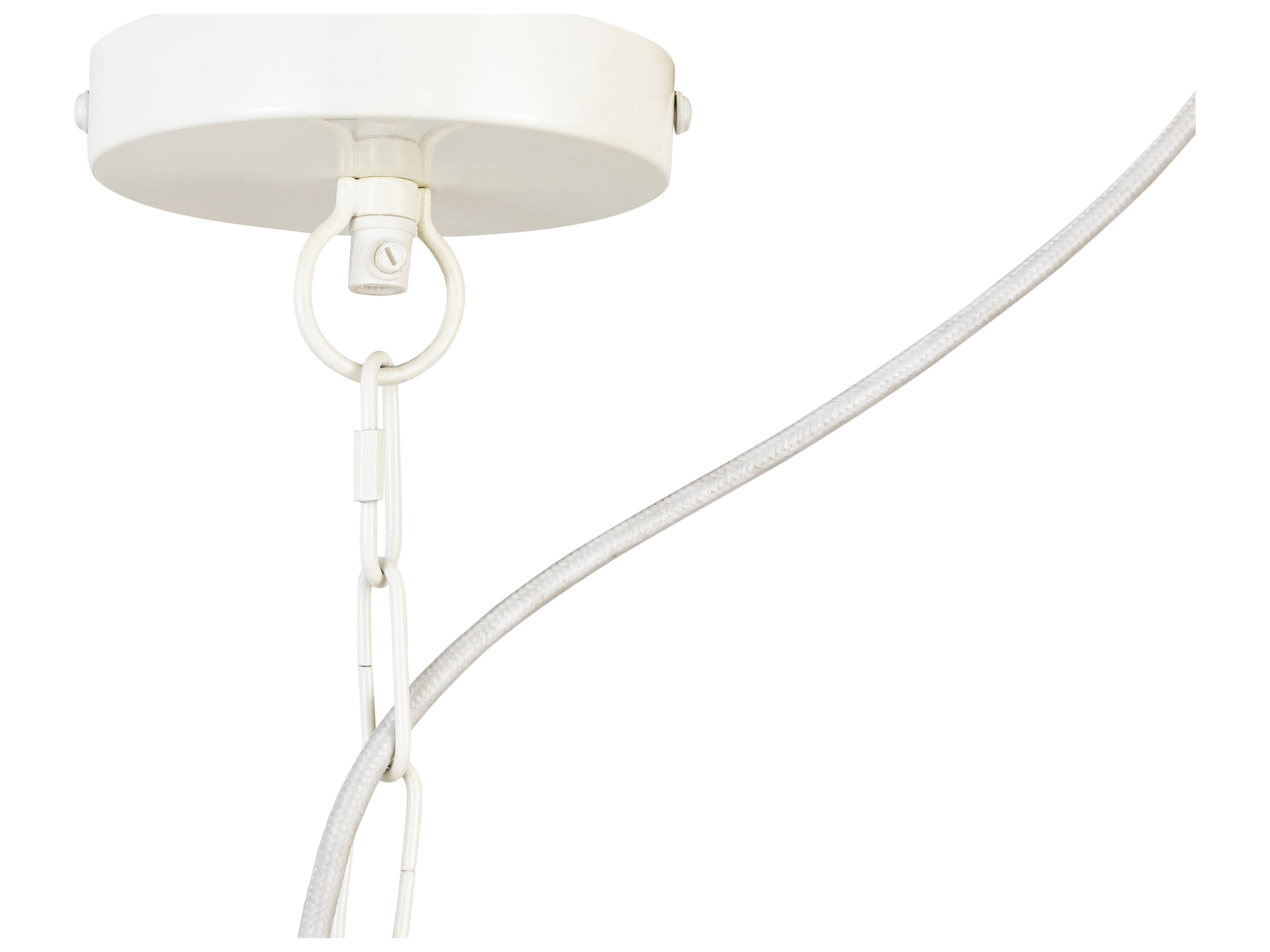 Canarm Kutna 3 -light White Dome Pendant