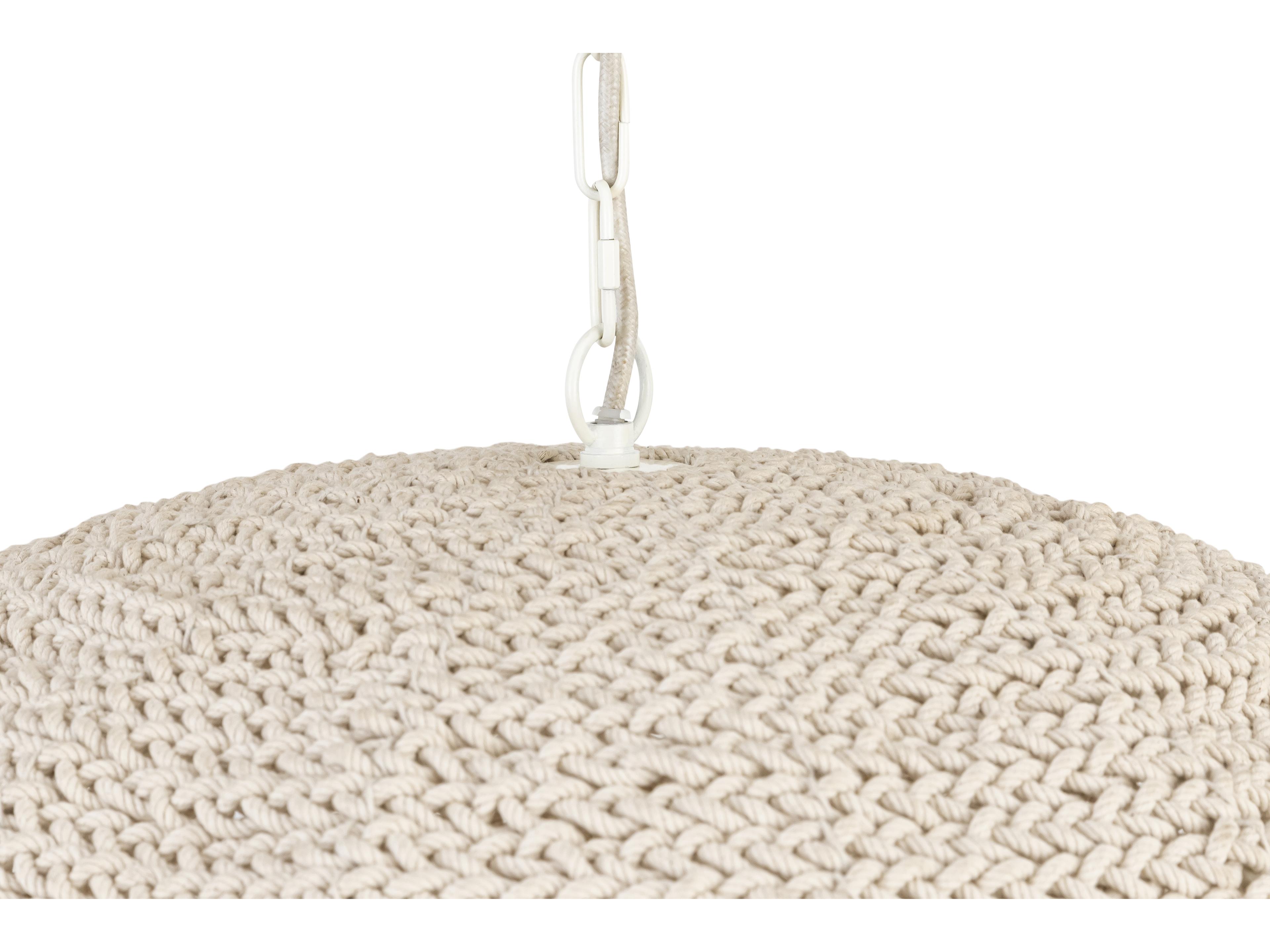 Canarm Kutna 3 -light White Dome Pendant