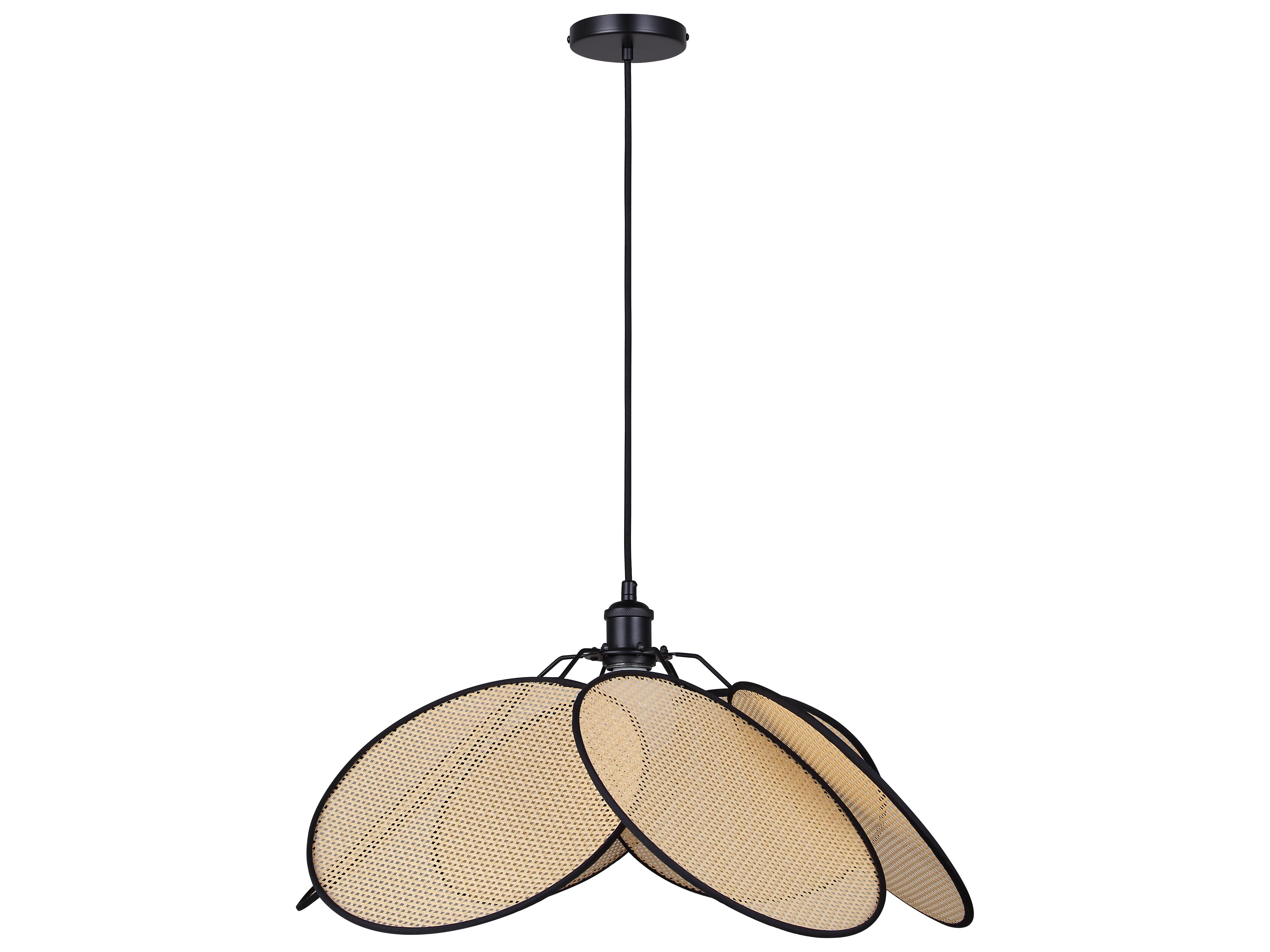 Canarm Madison 1 -light Black Round Pendant