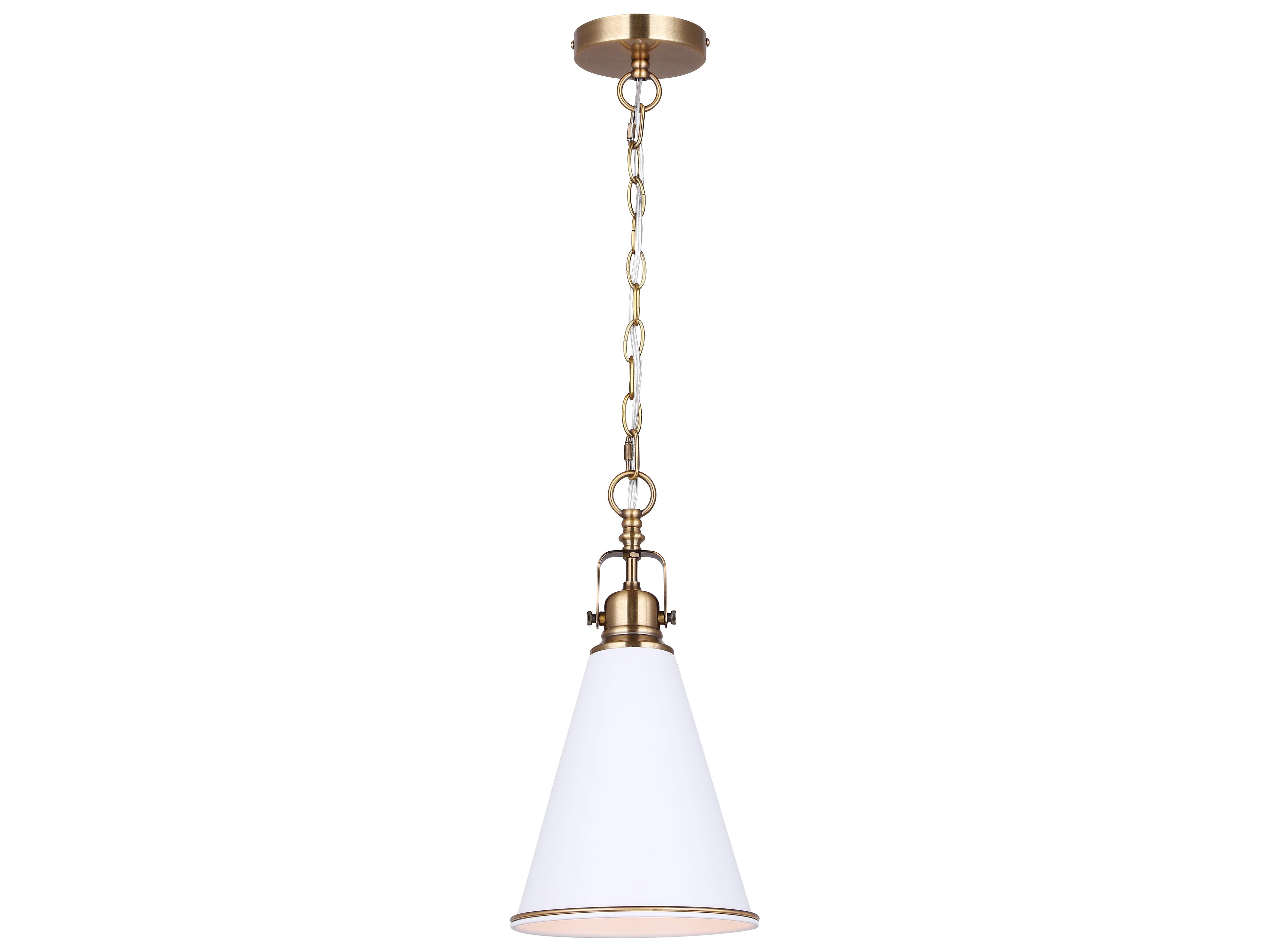 Ollie 1 -light Brass Mini Pendant
