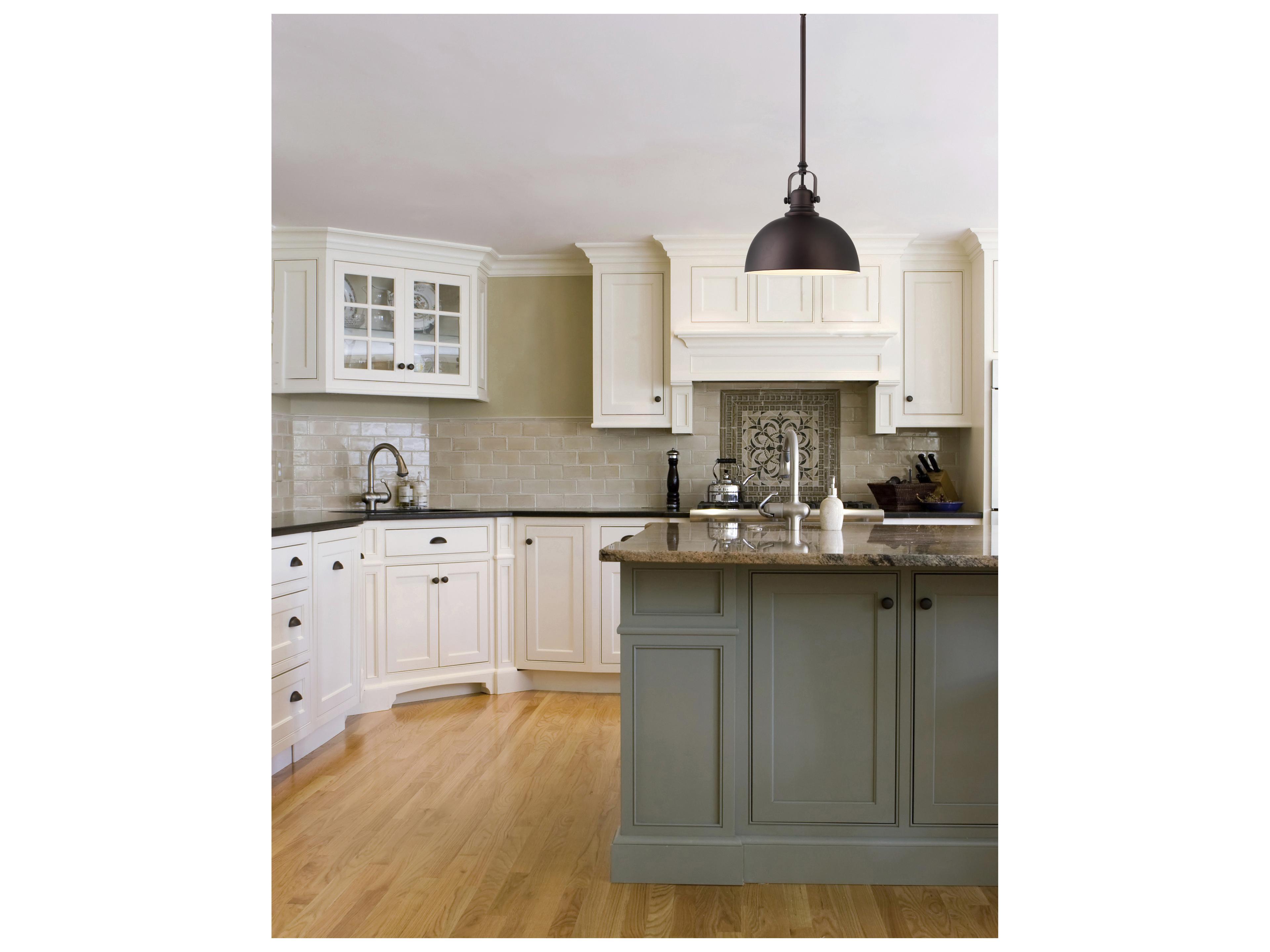 Canarm Polo 1 -light Bronze Bowl Mini Pendant