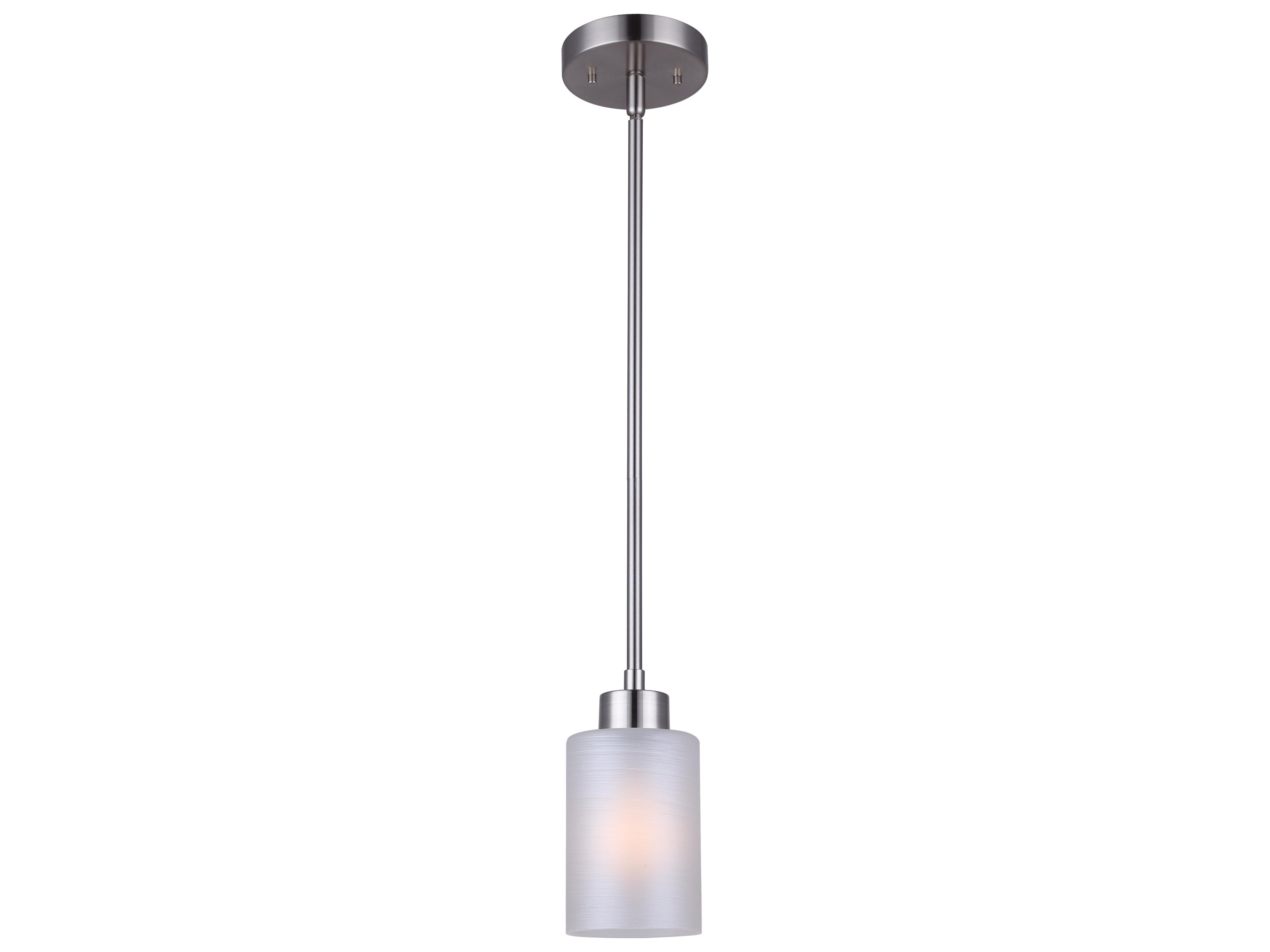 Margo 1 -light Pewter Cylinder Mini Pendant