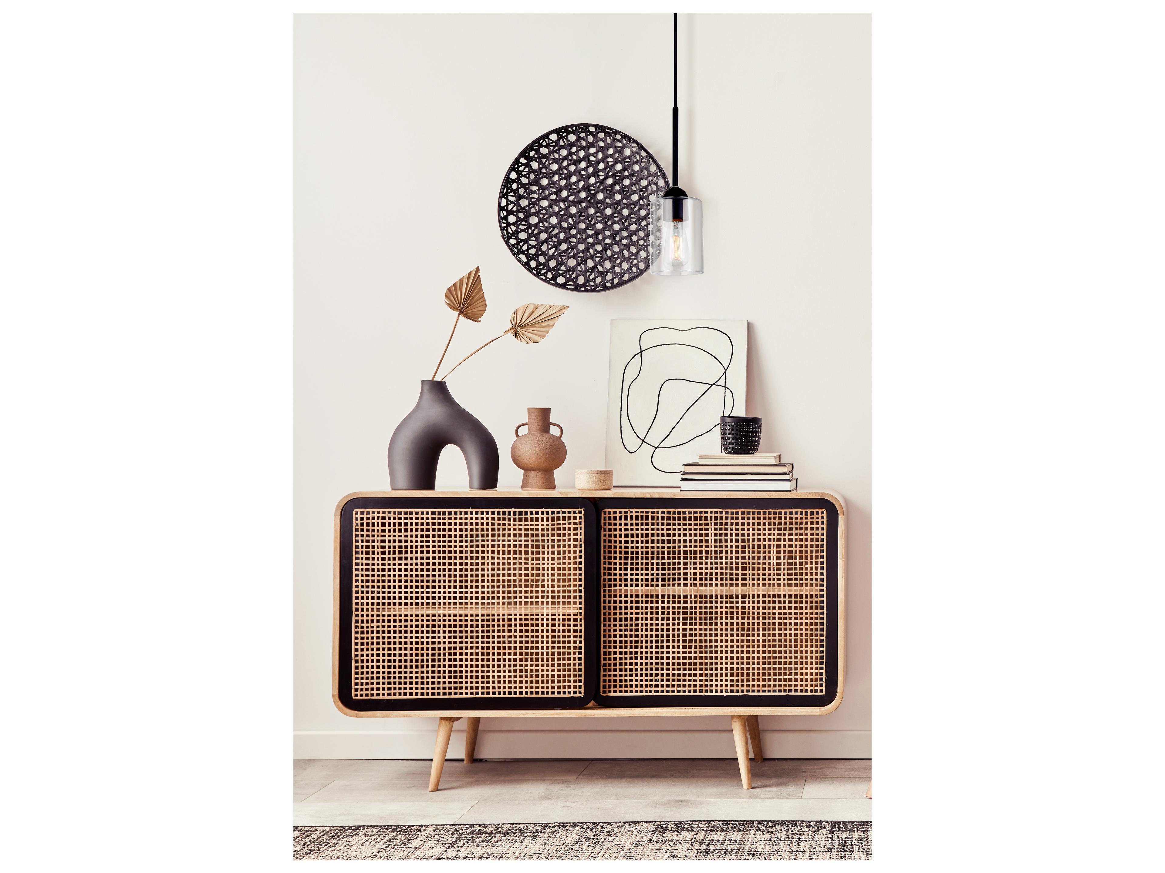 Canarm Hampton 1 -light Black Cylinder Mini Pendant